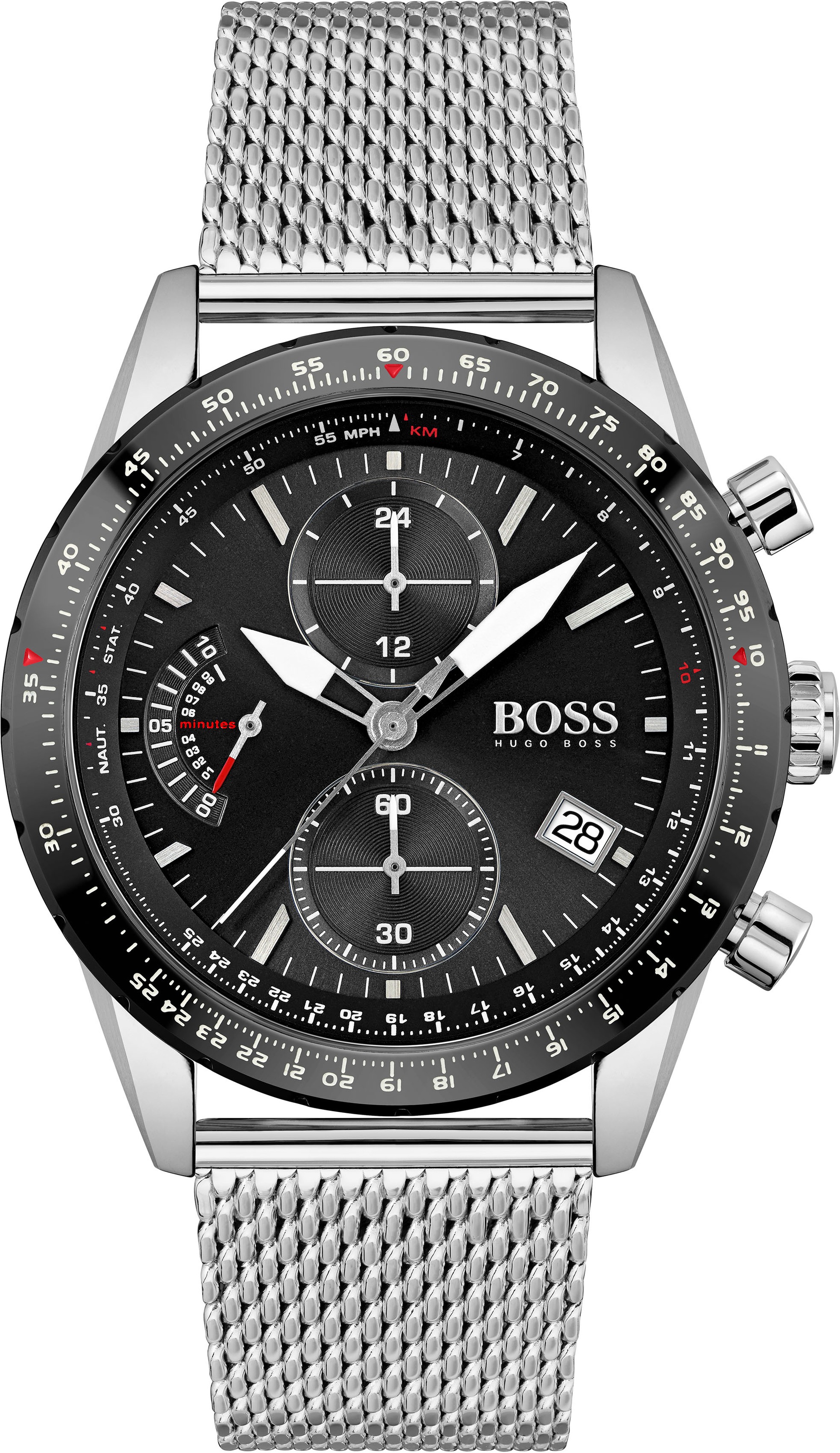 Image of BOSS Chronograph »Pilot edition Chrono, 1513886« bei Ackermann Versand Schweiz