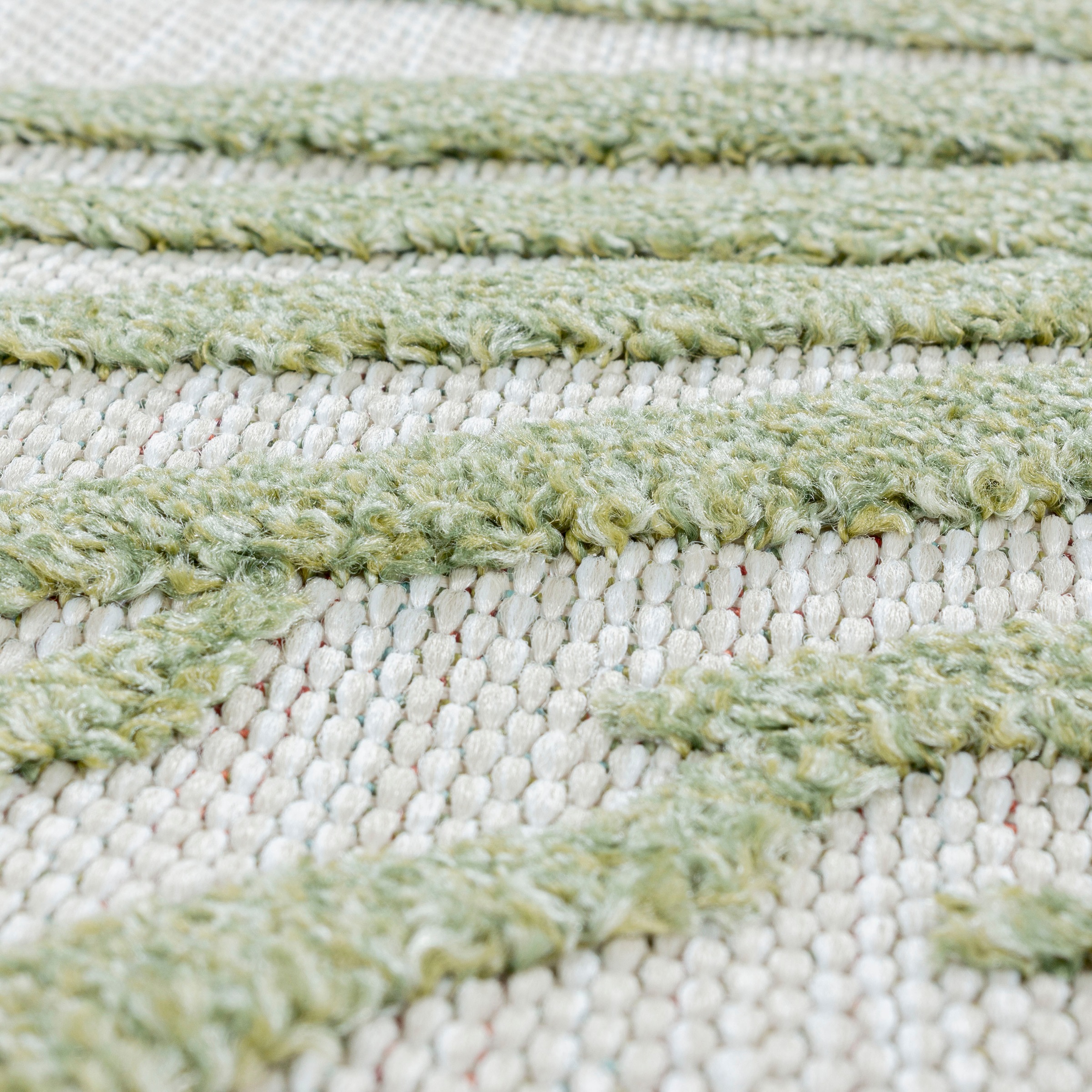 Ayyildiz Teppiche Teppich »BAHAMA 5155«, rechteckig, 8 mm Höhe, Läufer, Flachflor mit Hoch-Tief-Struktur, In-und Outdoor geeignet