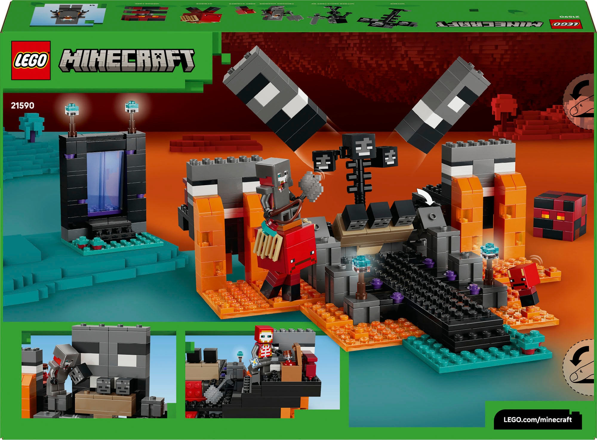 LEGO® Pions de construction »Duell mit dem Wither (21590), LEGO Minecraft« Made in Europe