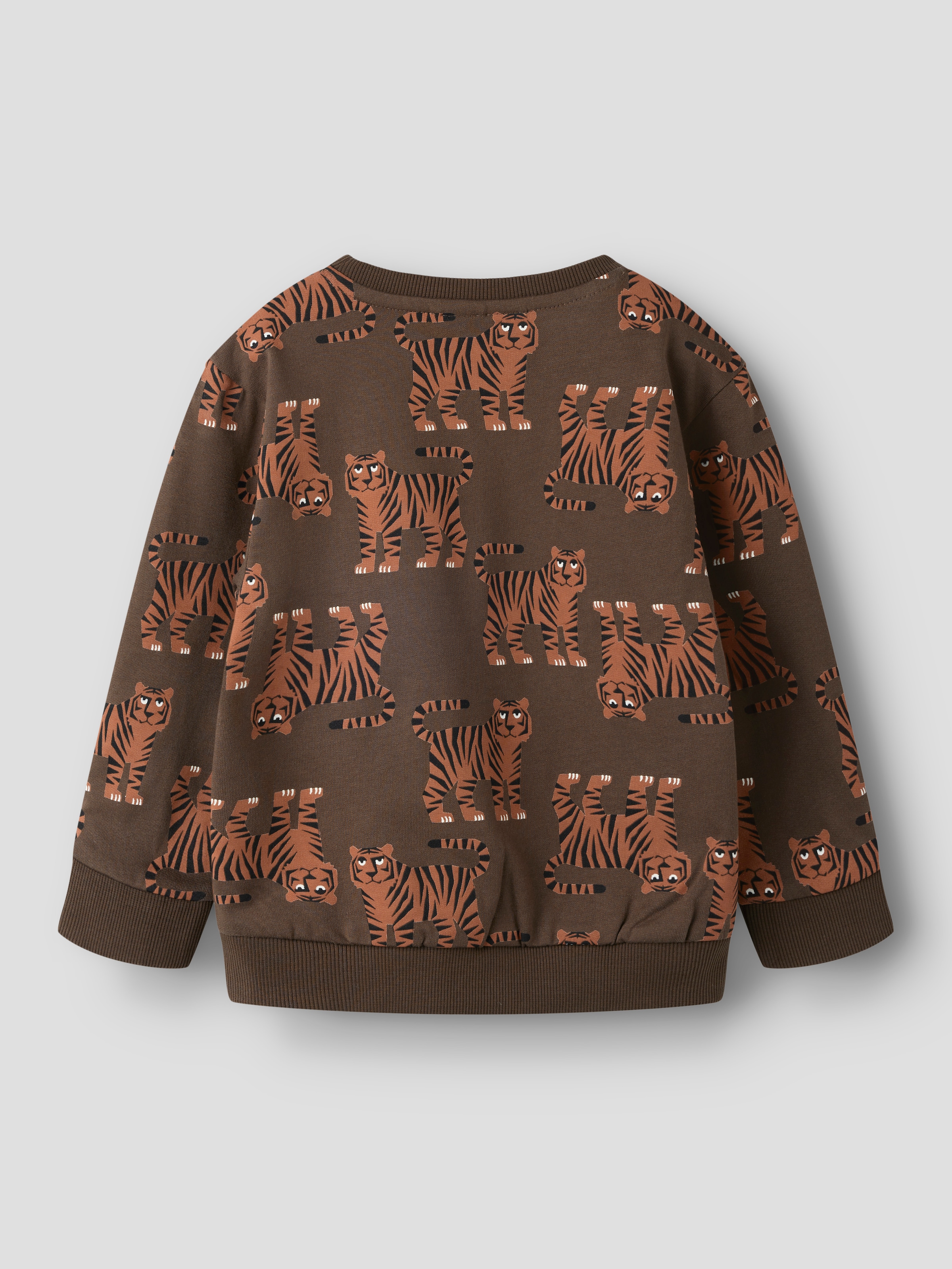 Name It Sweat-shirt »NMMLARSON LS NREG SWE BRU«, coton, coupe régulière
