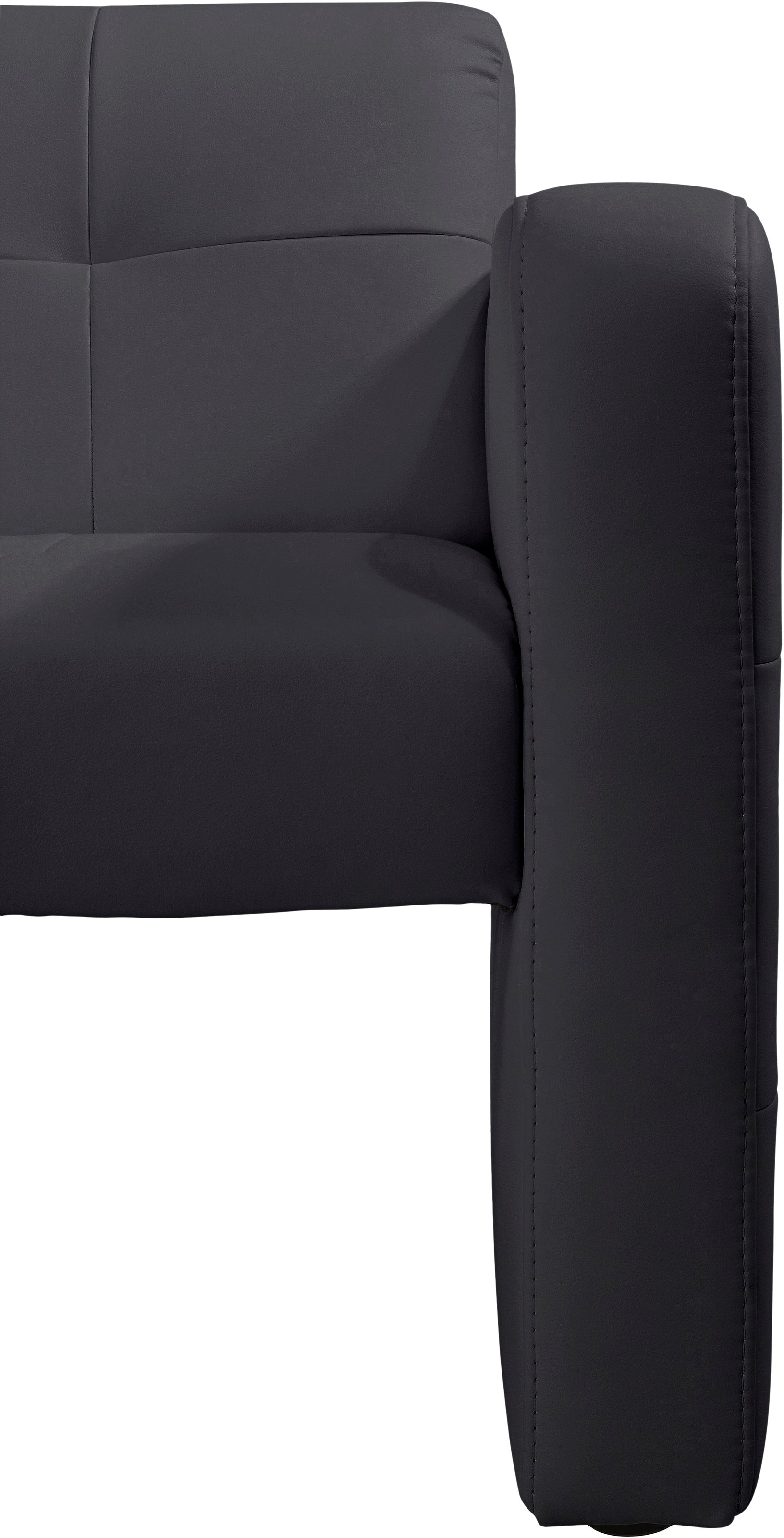 exxpo - sofa fashion Sitzbank »Barista Küchensofa, kompakte Stellmasse, Sitzhöhe 49cm«, mit Rückenlehne
