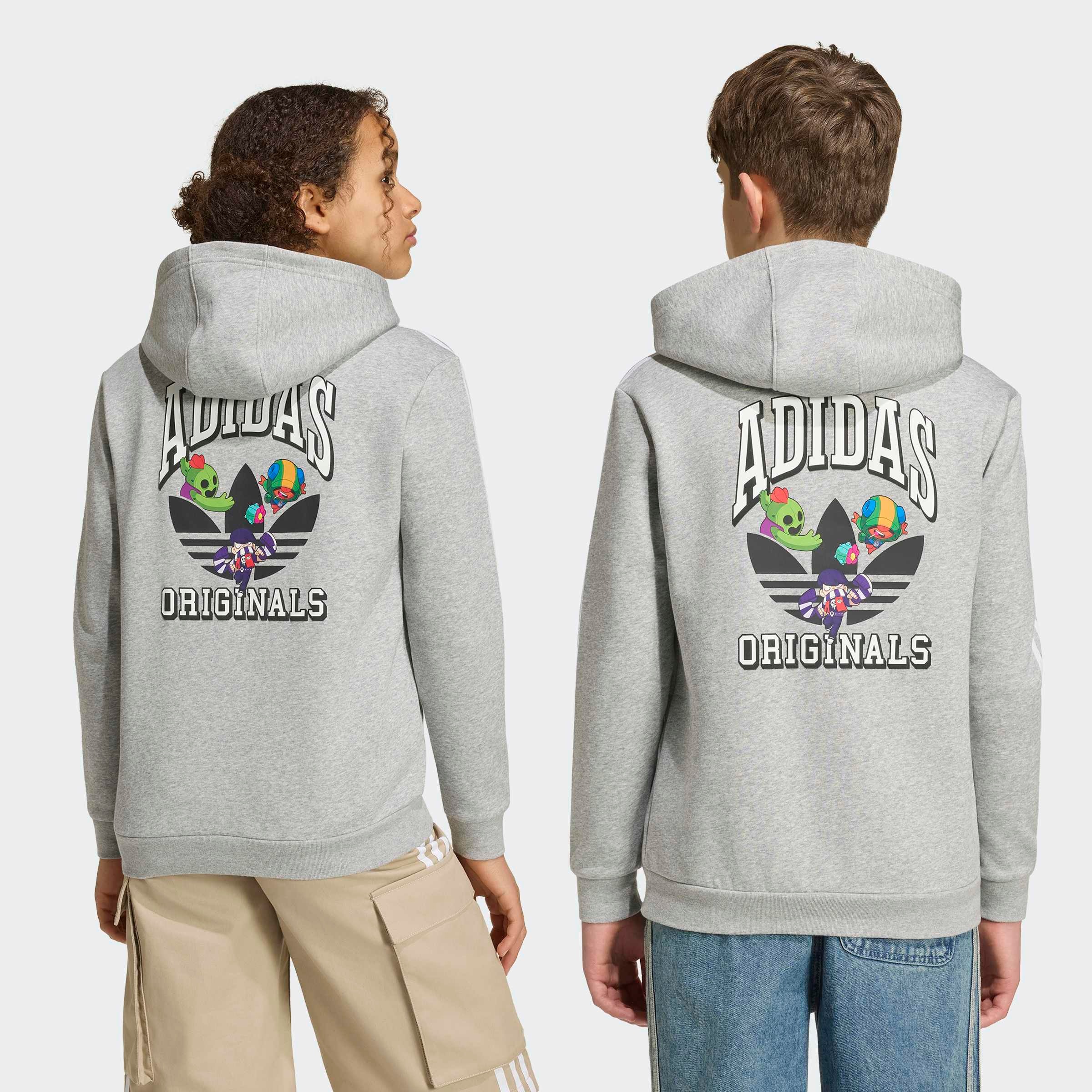 adidas Originals Sweat à capuche »GRAFIK-HOODIE, LOCKER GESCHNITTEN«
