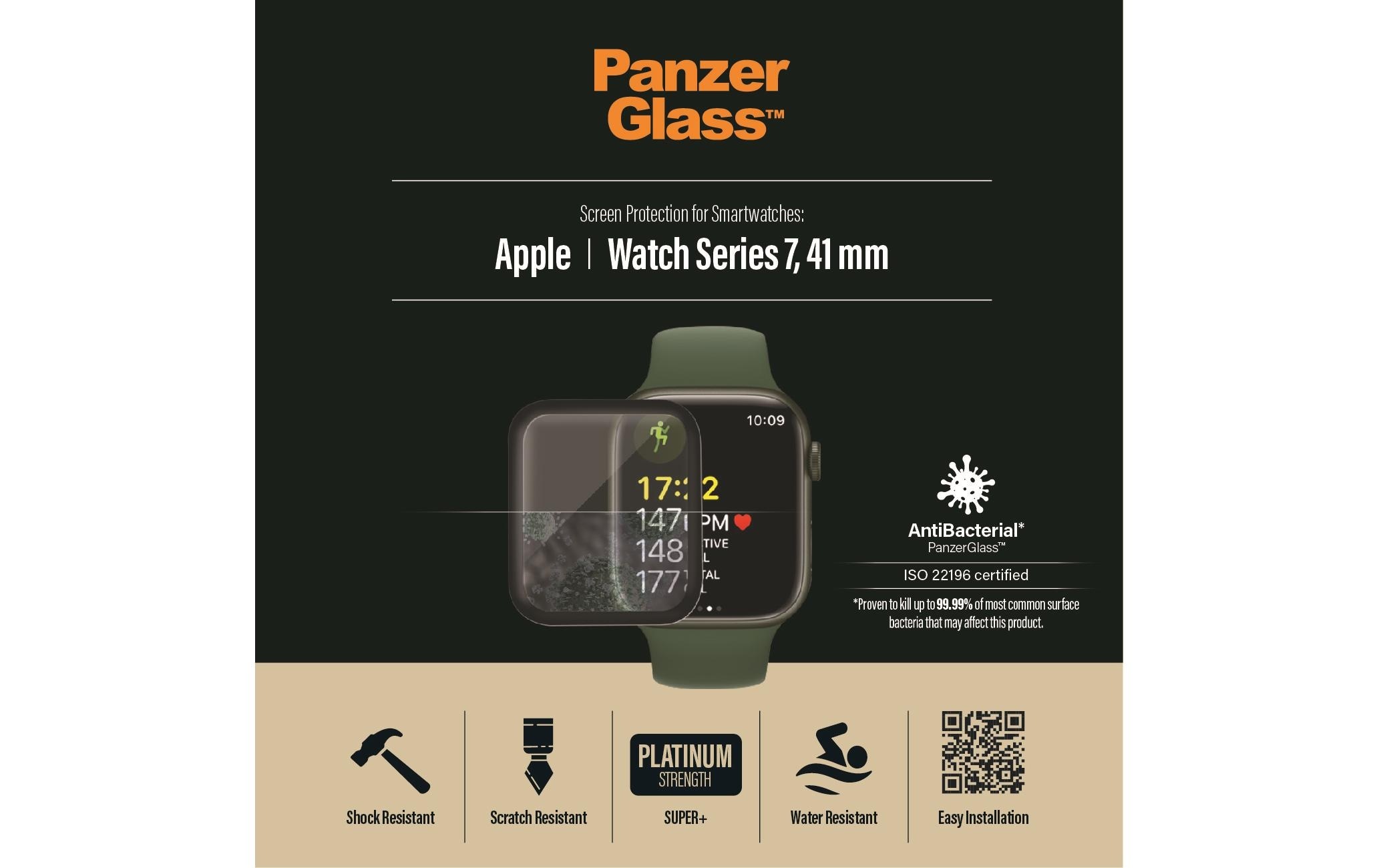 PanzerGlass Schutzfolie "AB Apple Watch Series 45511 (41 mm)"