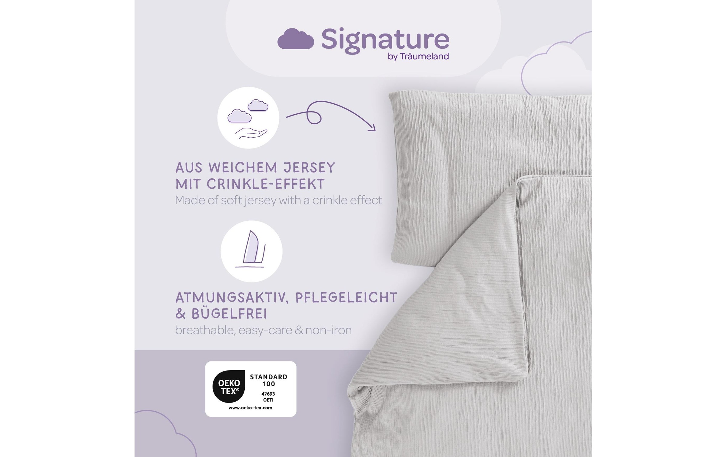 Träumeland Kinderbettwäsche »Signature 100 x 135 cm + 40 x 60 cm«