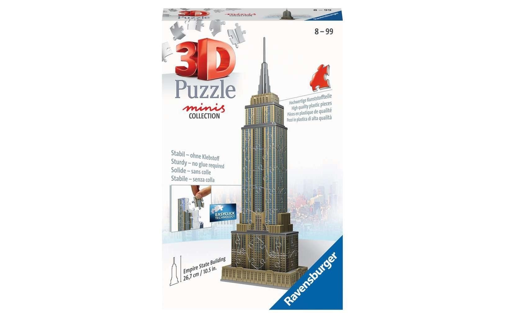 Image of Ravensburger 3D-Puzzle »3D Mini Empire State Building«, (54 tlg.) bei Ackermann Versand Schweiz