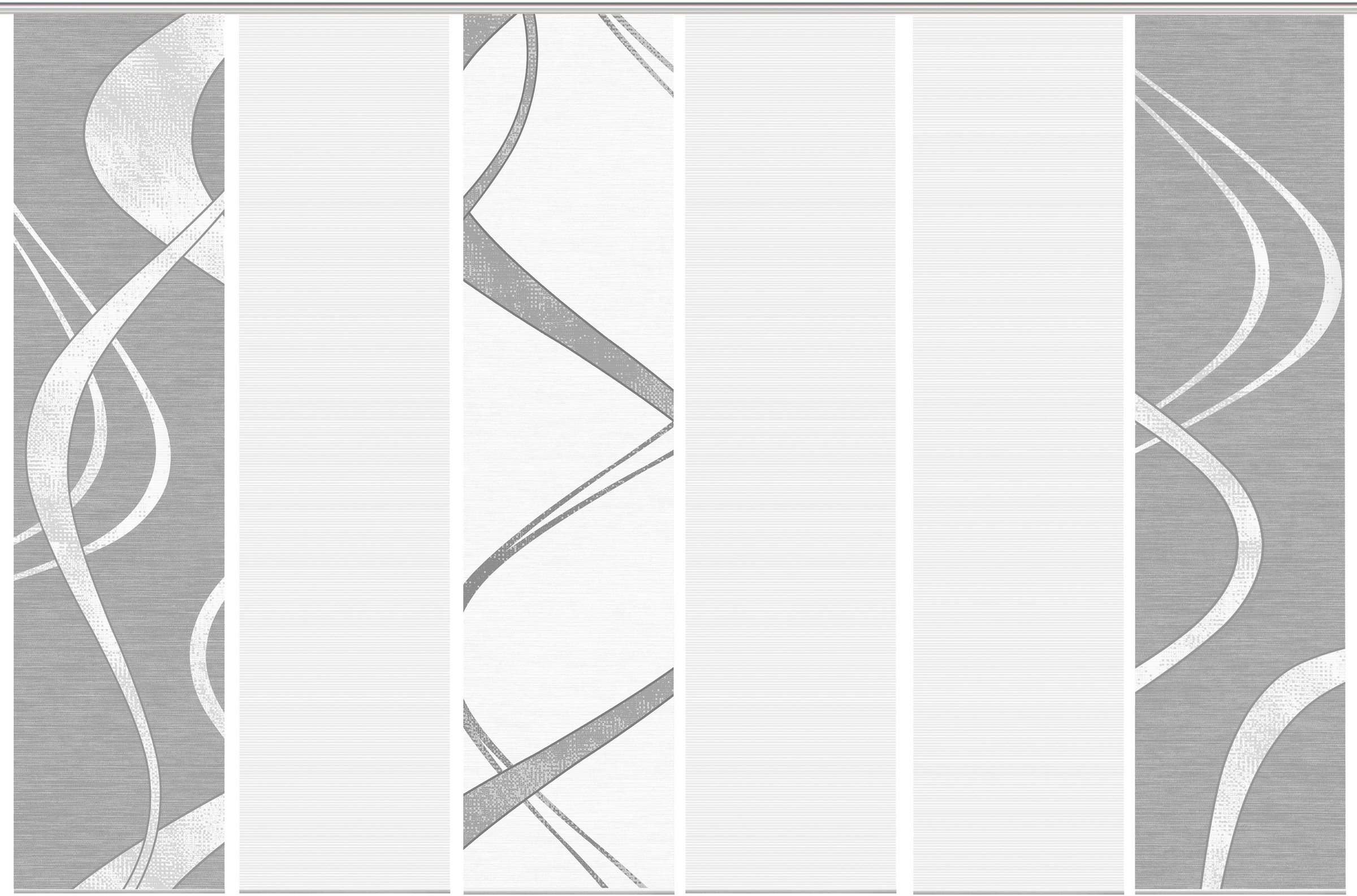 Image of Vision Schiebegardine »TIBONO 6er SET«, (6 St.), Bambus-Optik, Digital bedruckt bei Ackermann Versand Schweiz