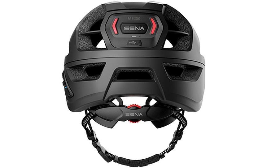 Fahrradhelm »SENA Helm M1 EVO - Matt Black (L)«