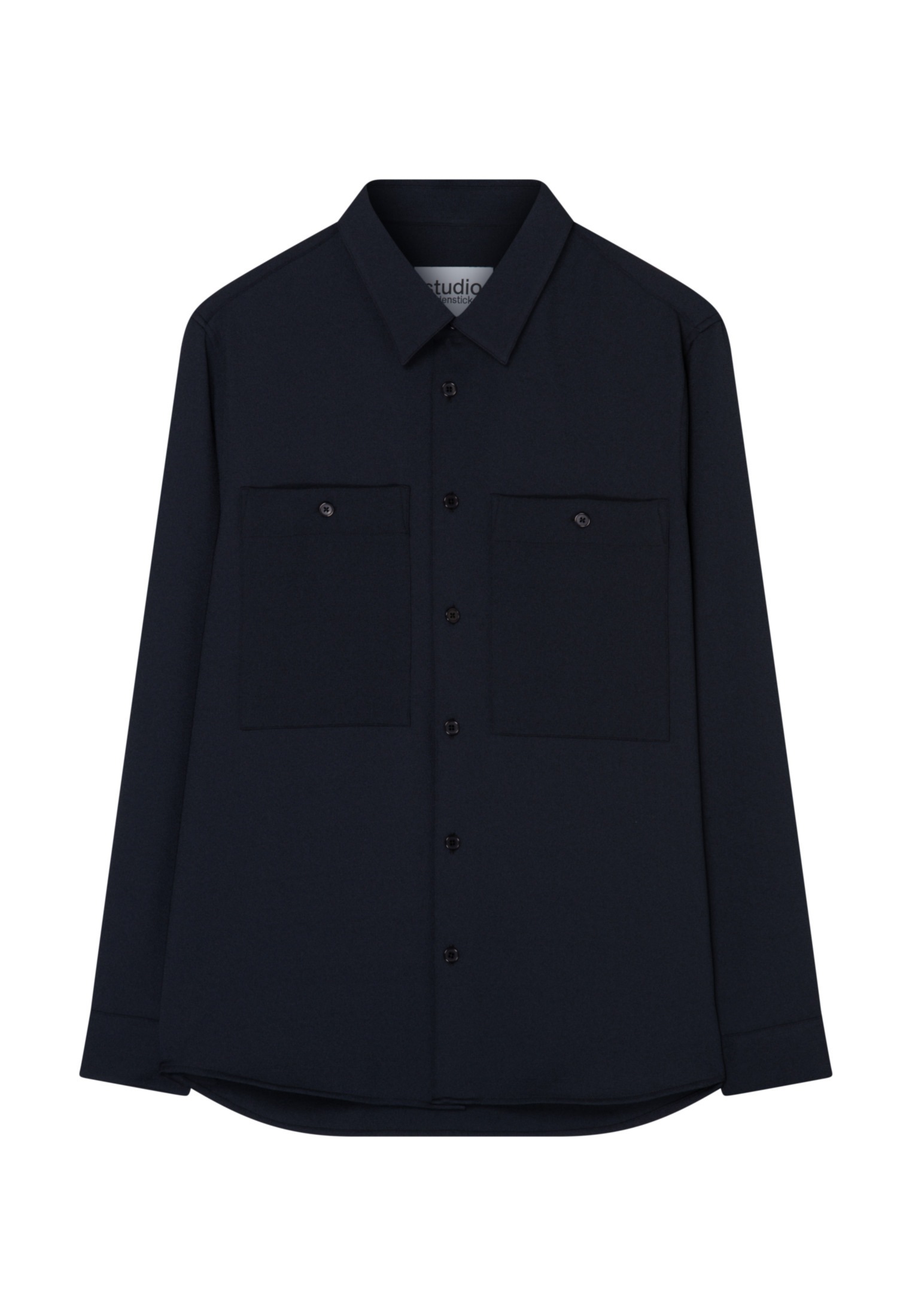 studio seidensticker Businesshemd »Studio« Regular Langarm Kentkragen Uni