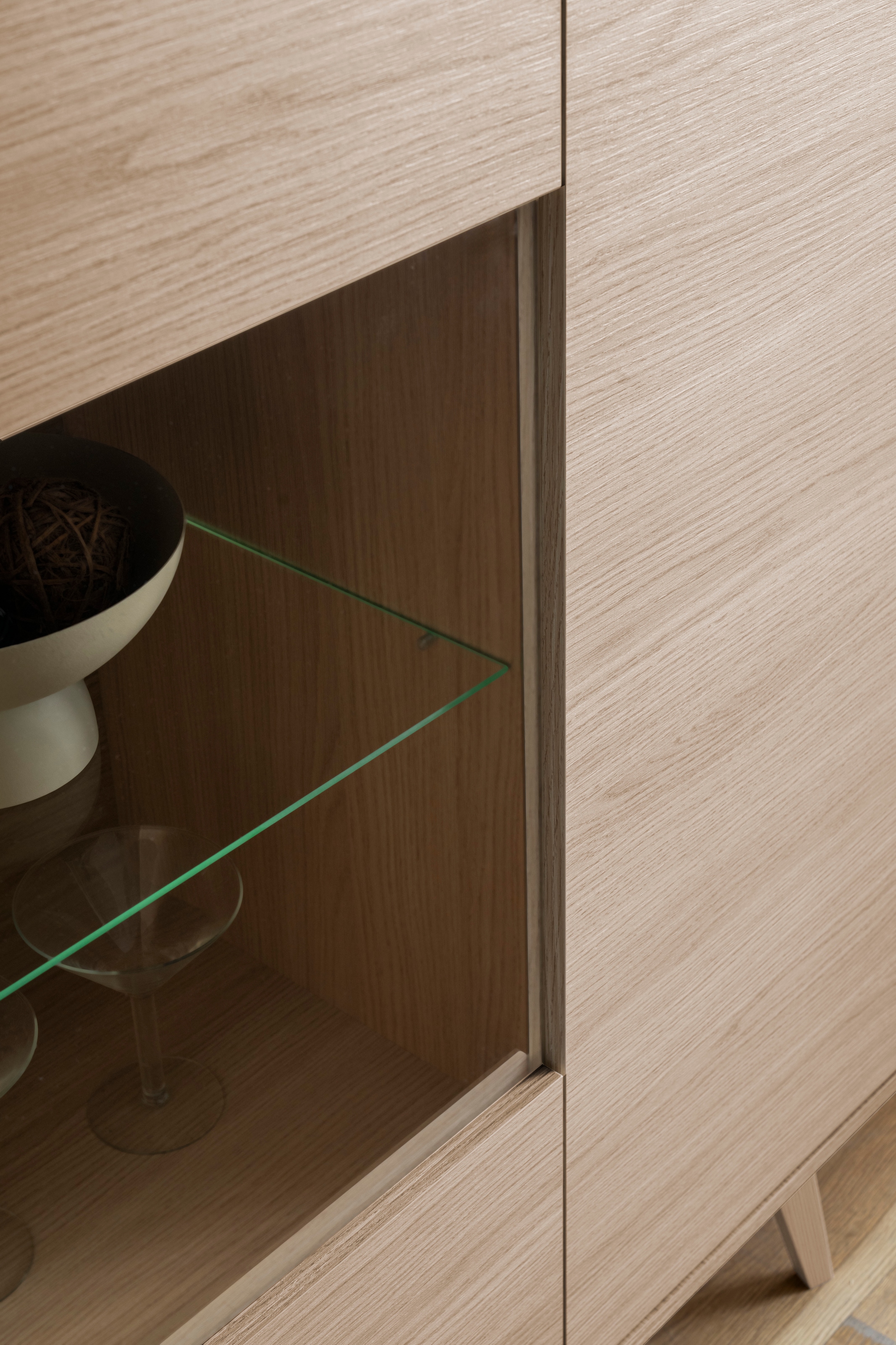 Home affaire Meuble mural »Torsby, moderne Anbauwand, Komplettset im Scandi-Stil« Set, 4 cuis tlg.