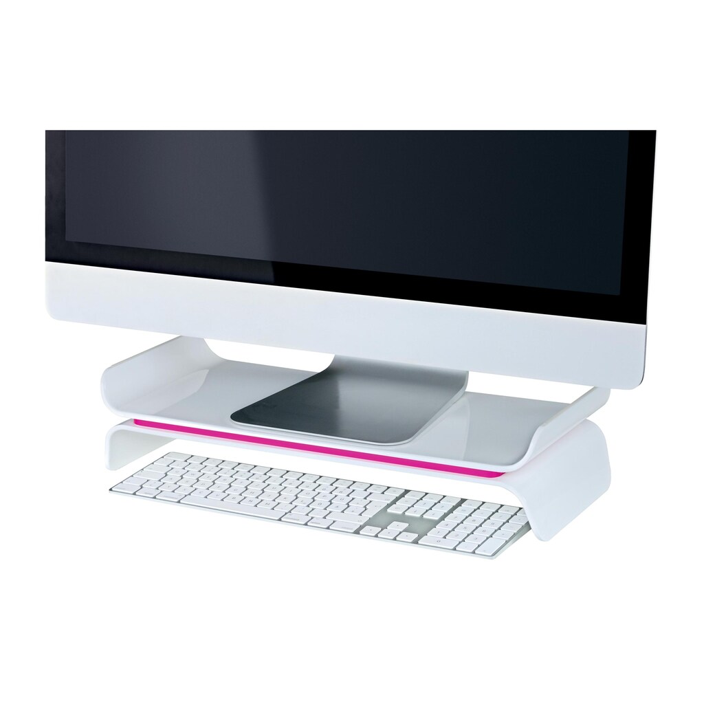 LEITZ Monitor-Halterung »Erhöhung WOW Pink«