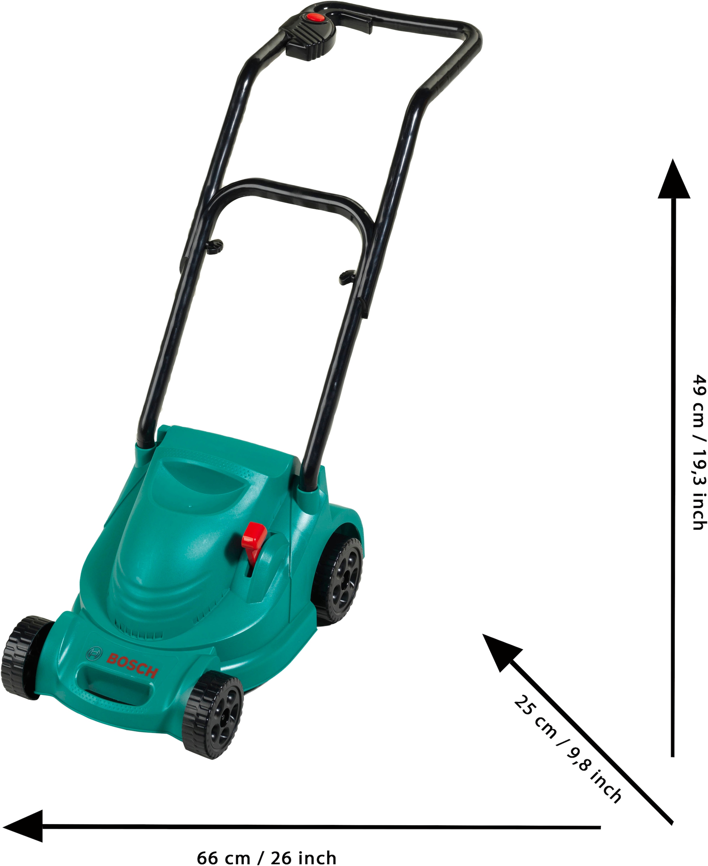 Klein Tondeuse à gazon pour enfants »BOSCH« Made in Germany