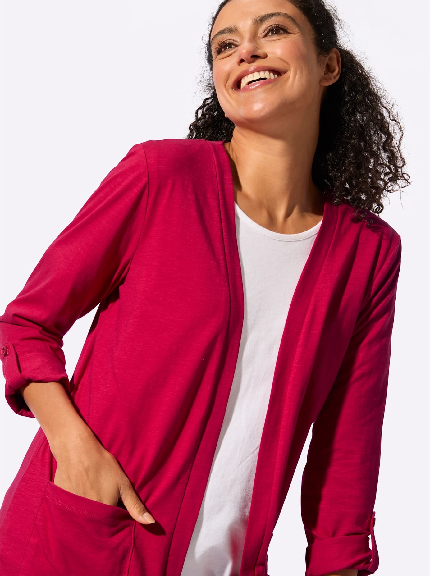 Inspirationen Veste chemise »Shirtjacke« 1 pièces