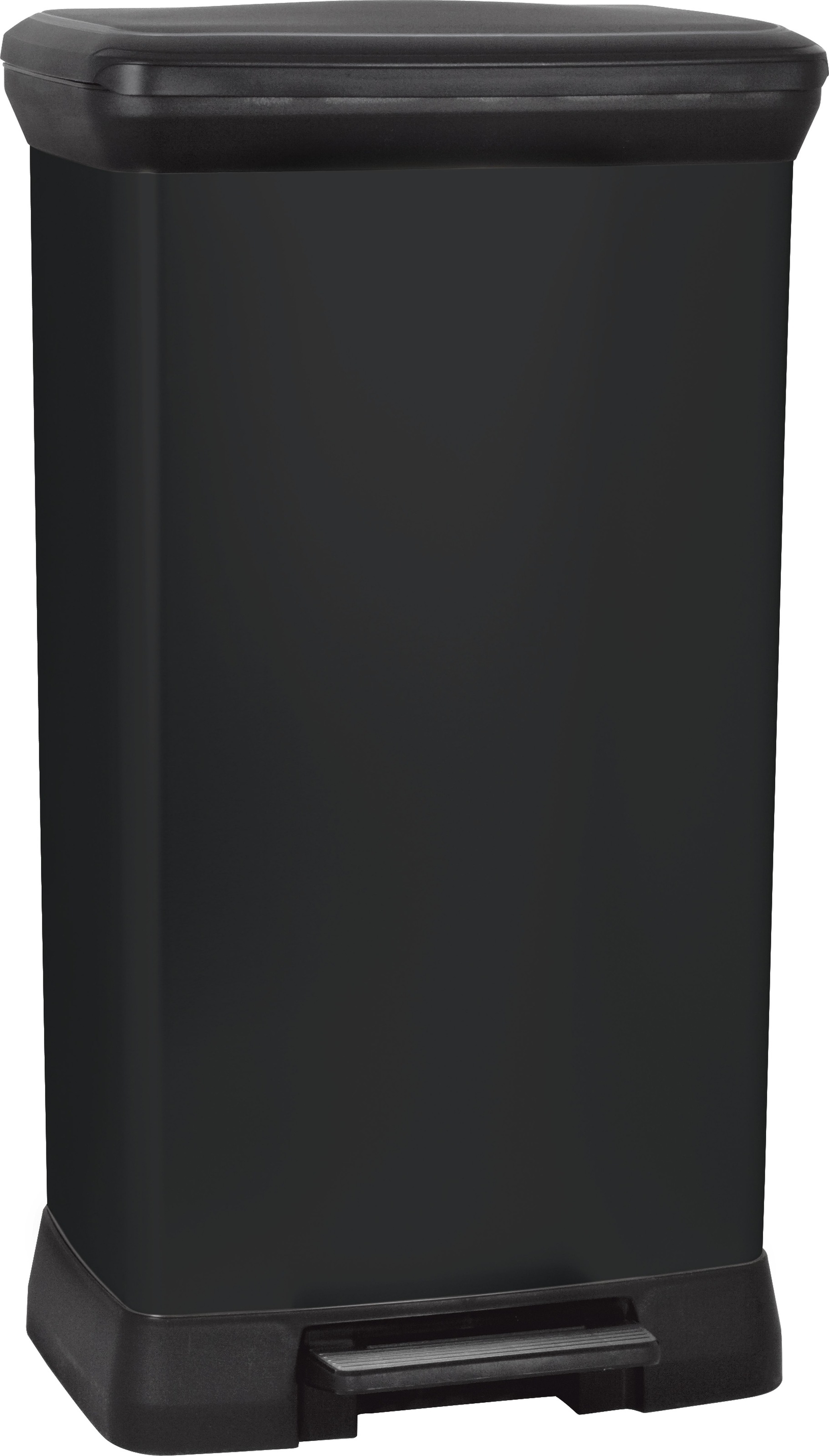 Image of Curver Mülleimer »DECO bin METALLIC'S«, 1 Behälter, Metalleffekt-Lackierung, komfortables Pedal,rostfrei, dellenfrei, 50 L bei Ackermann Versand Schweiz