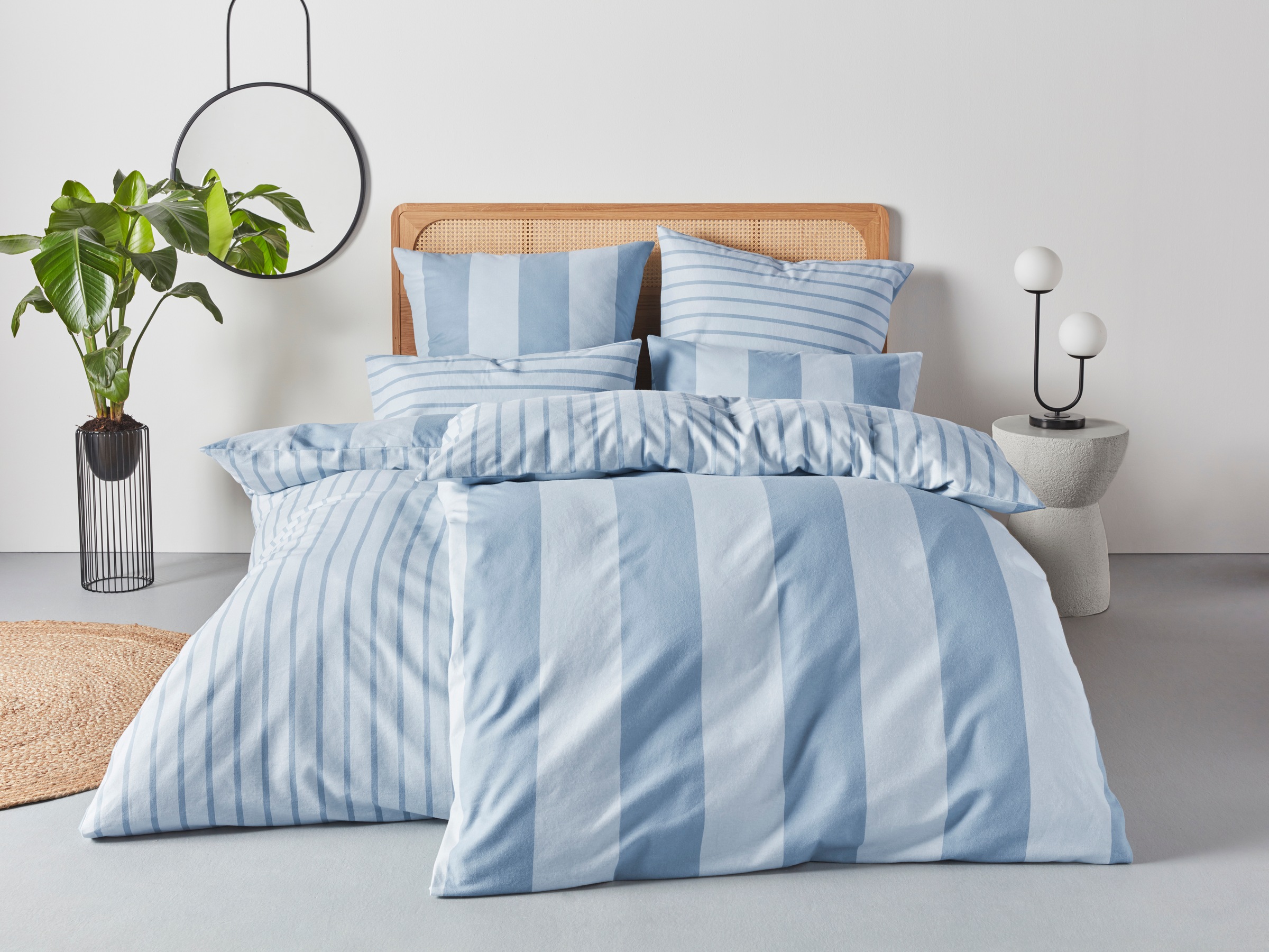 Image of GOODproduct Bettwäsche "Sari" 2 Stk. in verschiedenen Qualitäten, moderne Bettwäsche mit Streifen