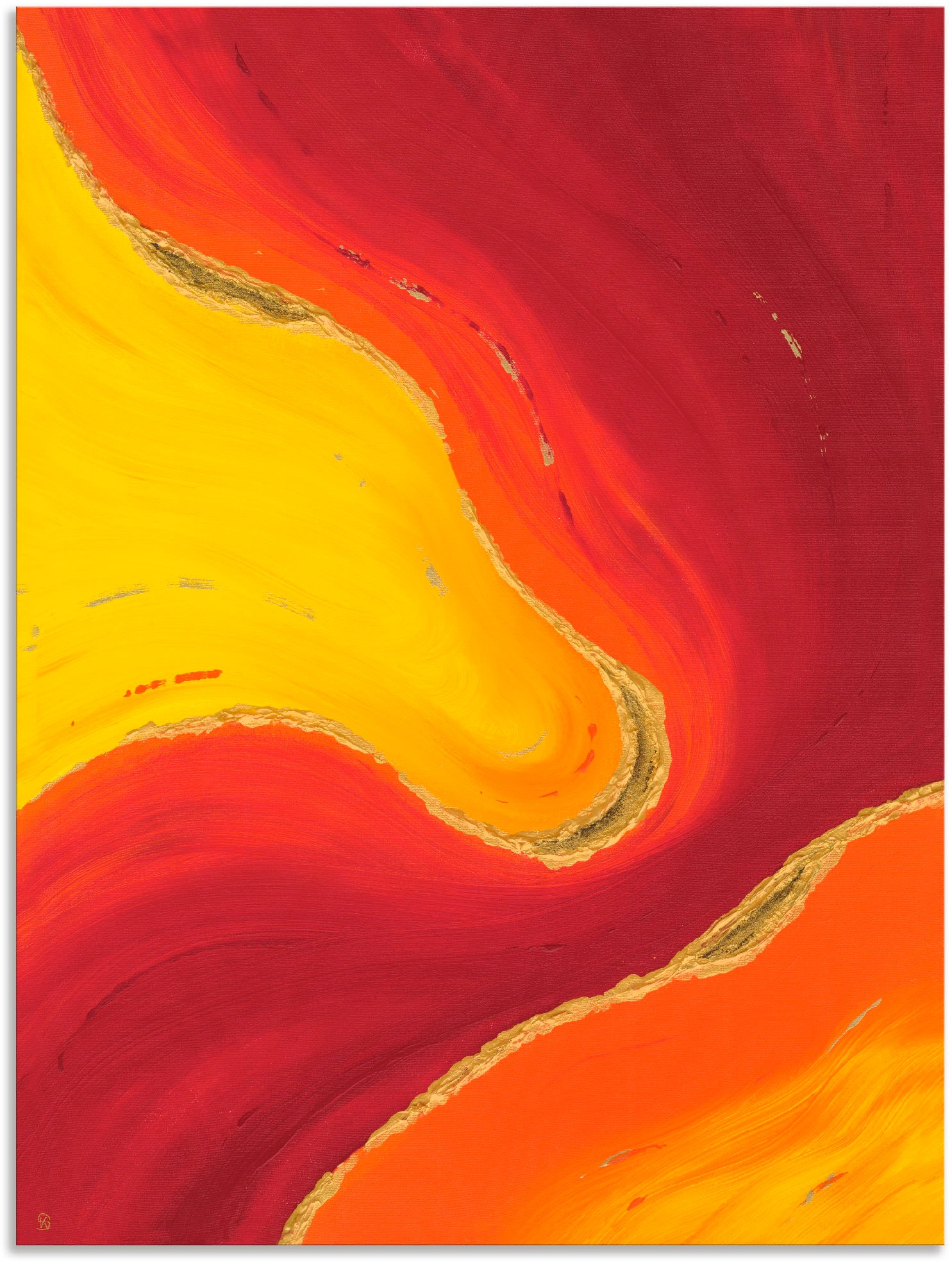 Image of Artland Wandbild »Raum I«, Gegenstandslos, (1 St.), in vielen Grössen & Produktarten - Alubild / Outdoorbild für den Aussenbereich, Leinwandbild, Poster, Wandaufkleber / Wandtattoo auch für Badezimmer geeignet bei Ackermann Versand Schweiz