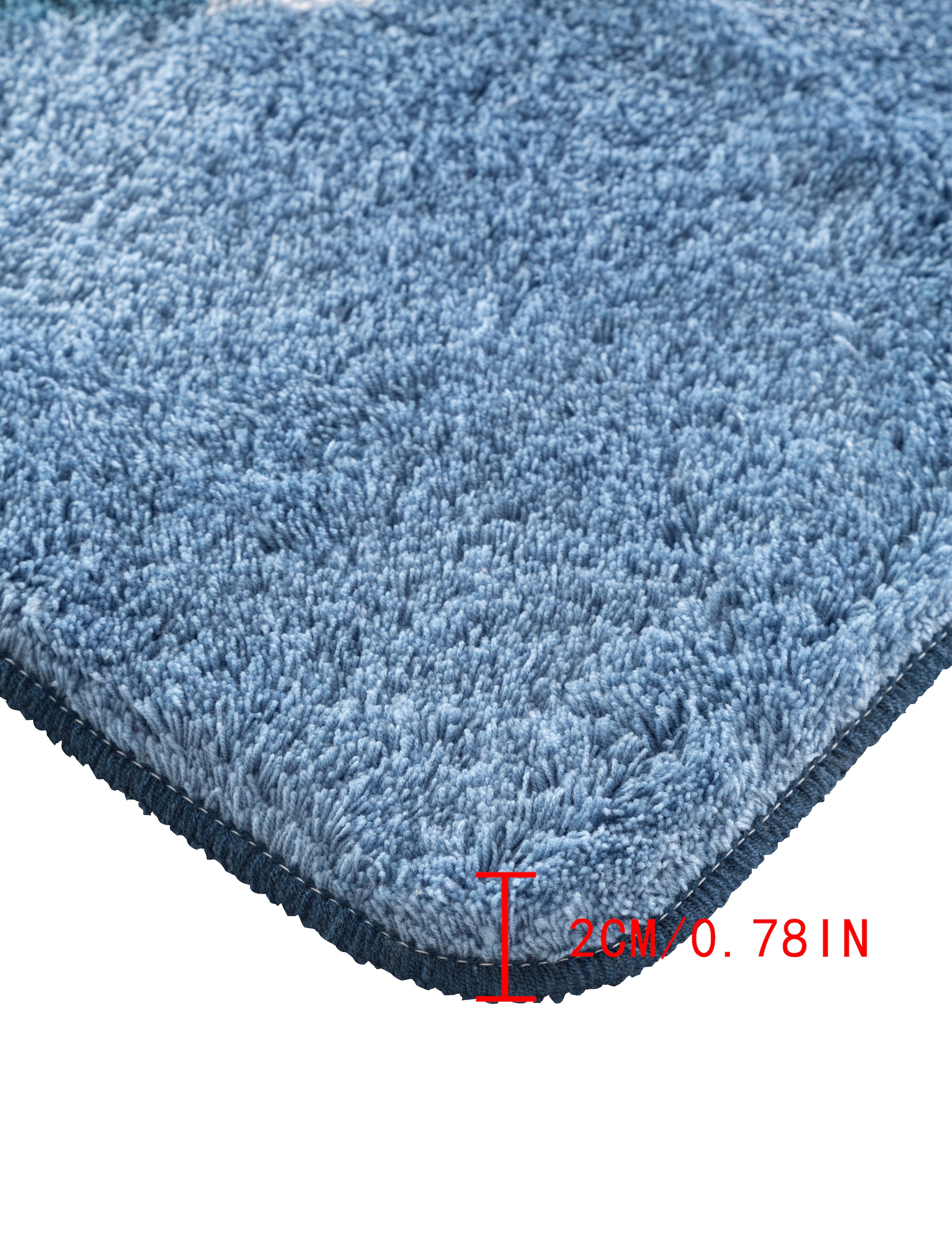 my home Badematte »Magnus, Badvorleger, Badezimmer Teppich« mehrfarbig, Badteppich, Badematten auch als 2 teiliges Set & rund