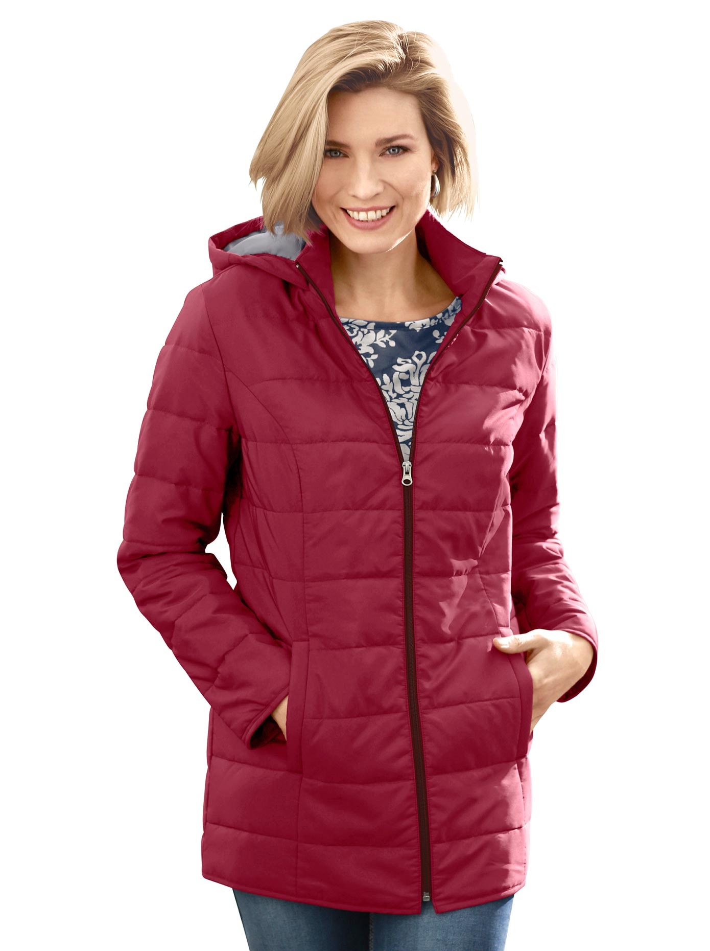Classic Basics Steppjacke, mit Kapuze kaufen