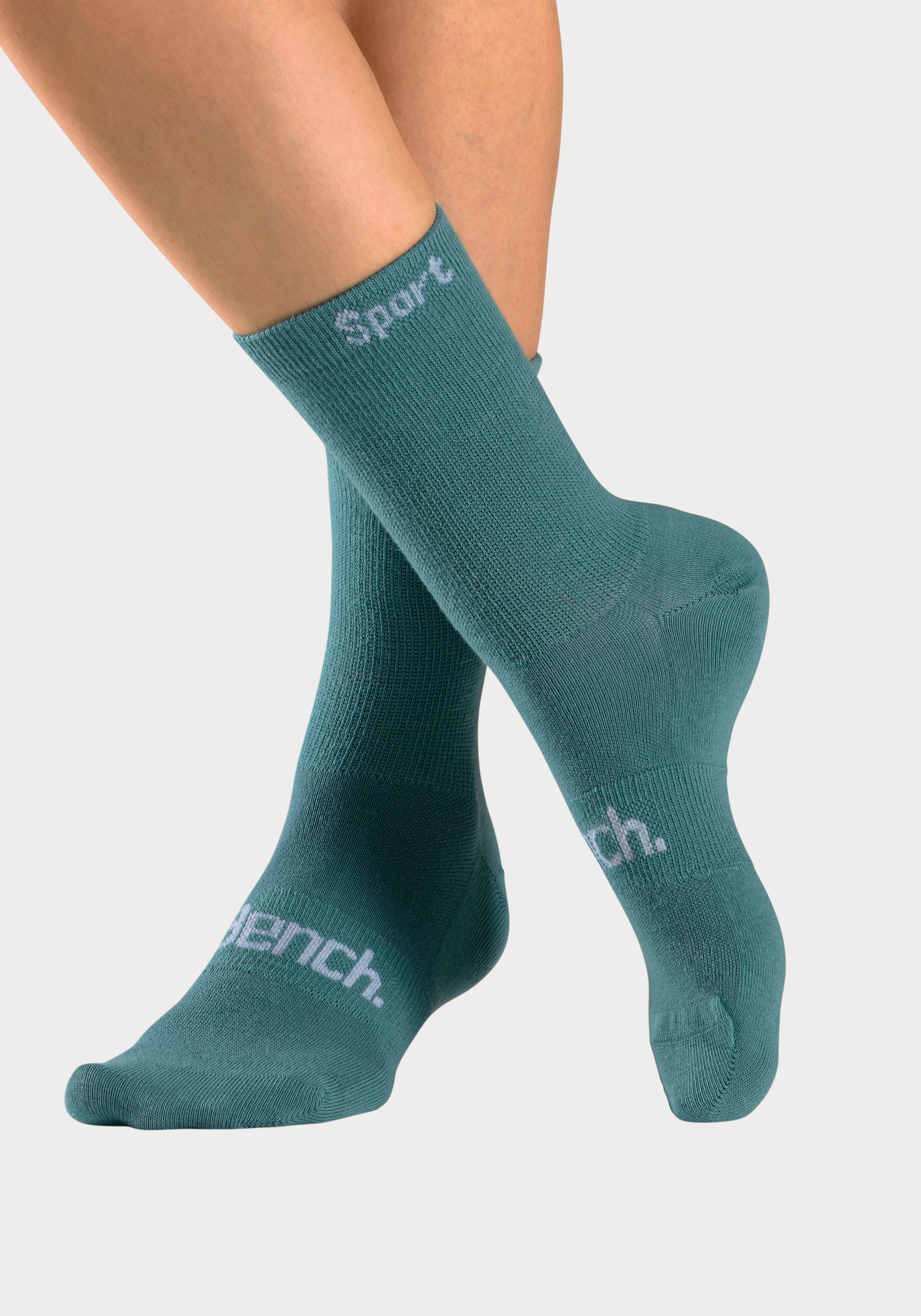 Bench. Sportsocken, (Packung, 6 Paar), mit antibakterieller Feuchtigkeitsregulierung