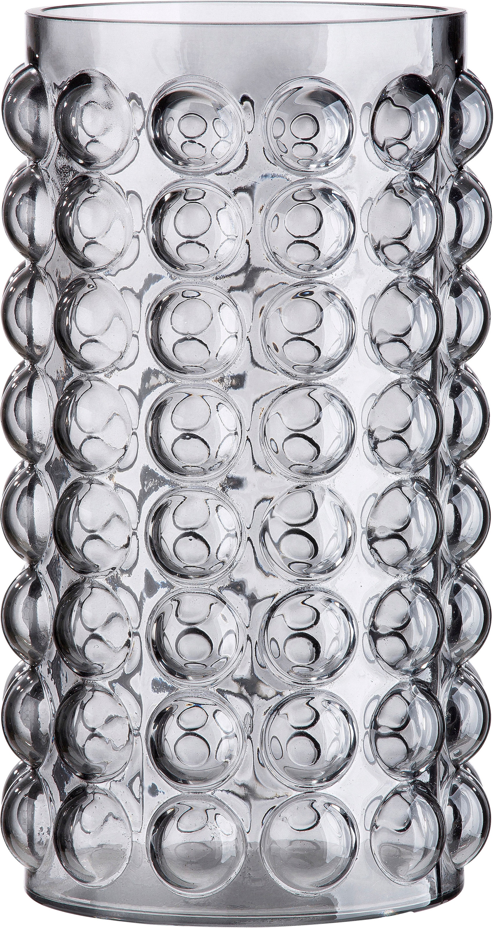 Image of Casablanca by Gilde Tischvase "Smoky, Höhe ca. 28 cm" dekorative Vase aus Glas, Blumenvase