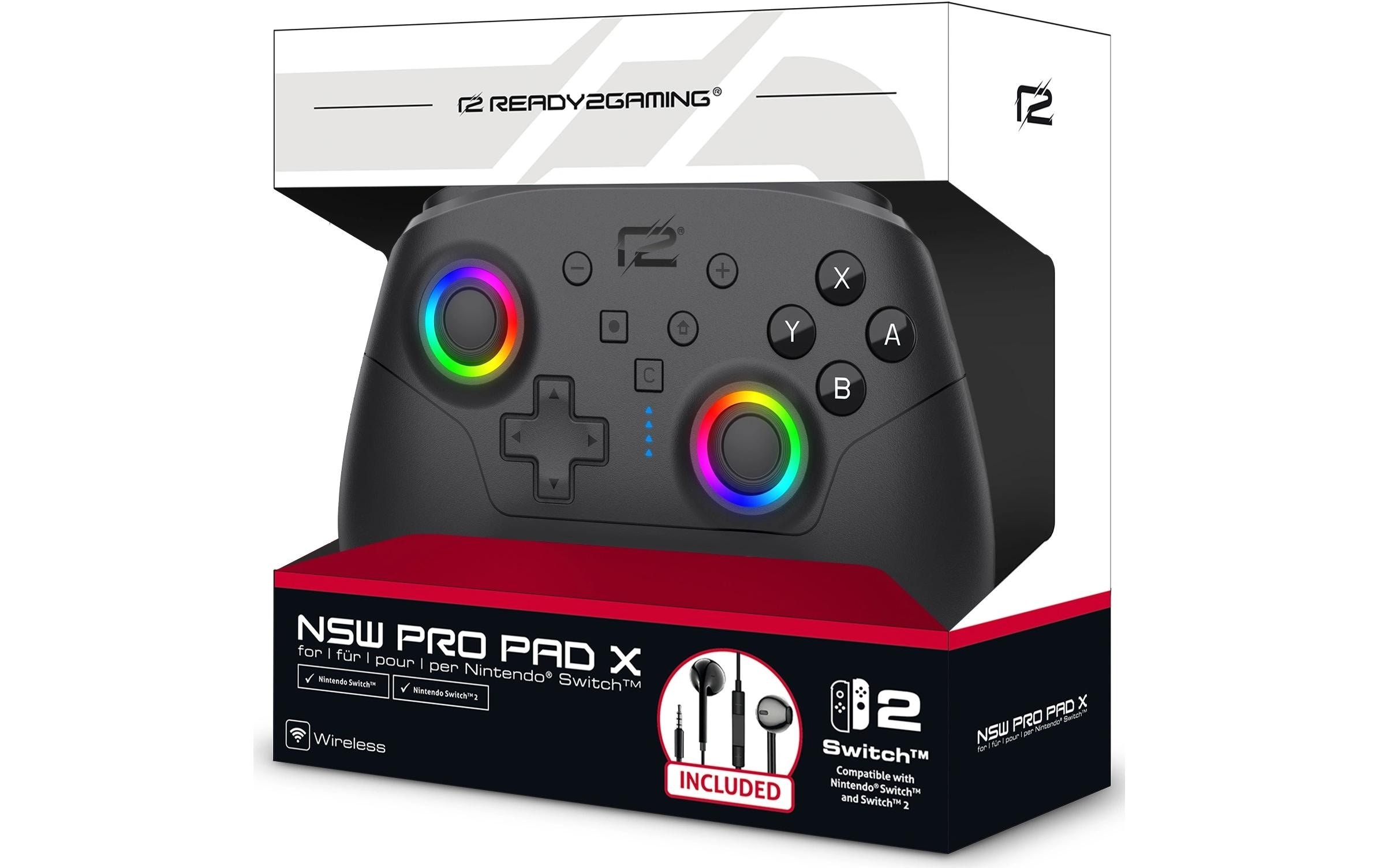 Image of Controller "GAME Pro Pad X2 LED Edition für NSW 2"