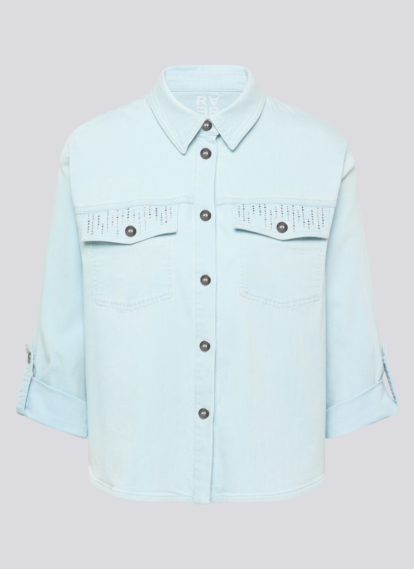 Rabe Blouse chemise mit Brust Taschen
