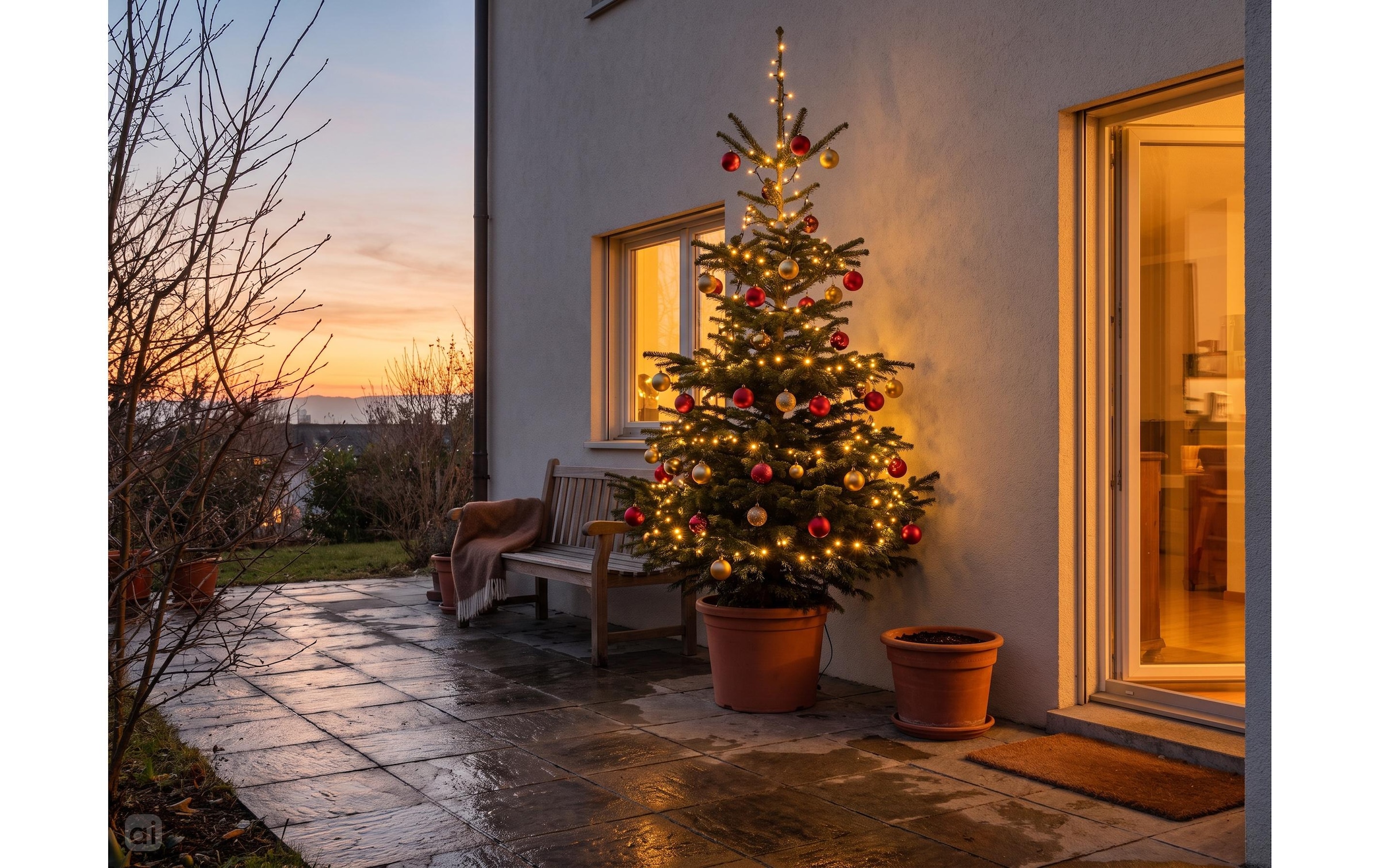Cocon Lichterkette »Christbaumbeleuchtung, 1000 LEDs Warmweiss, 25 m«