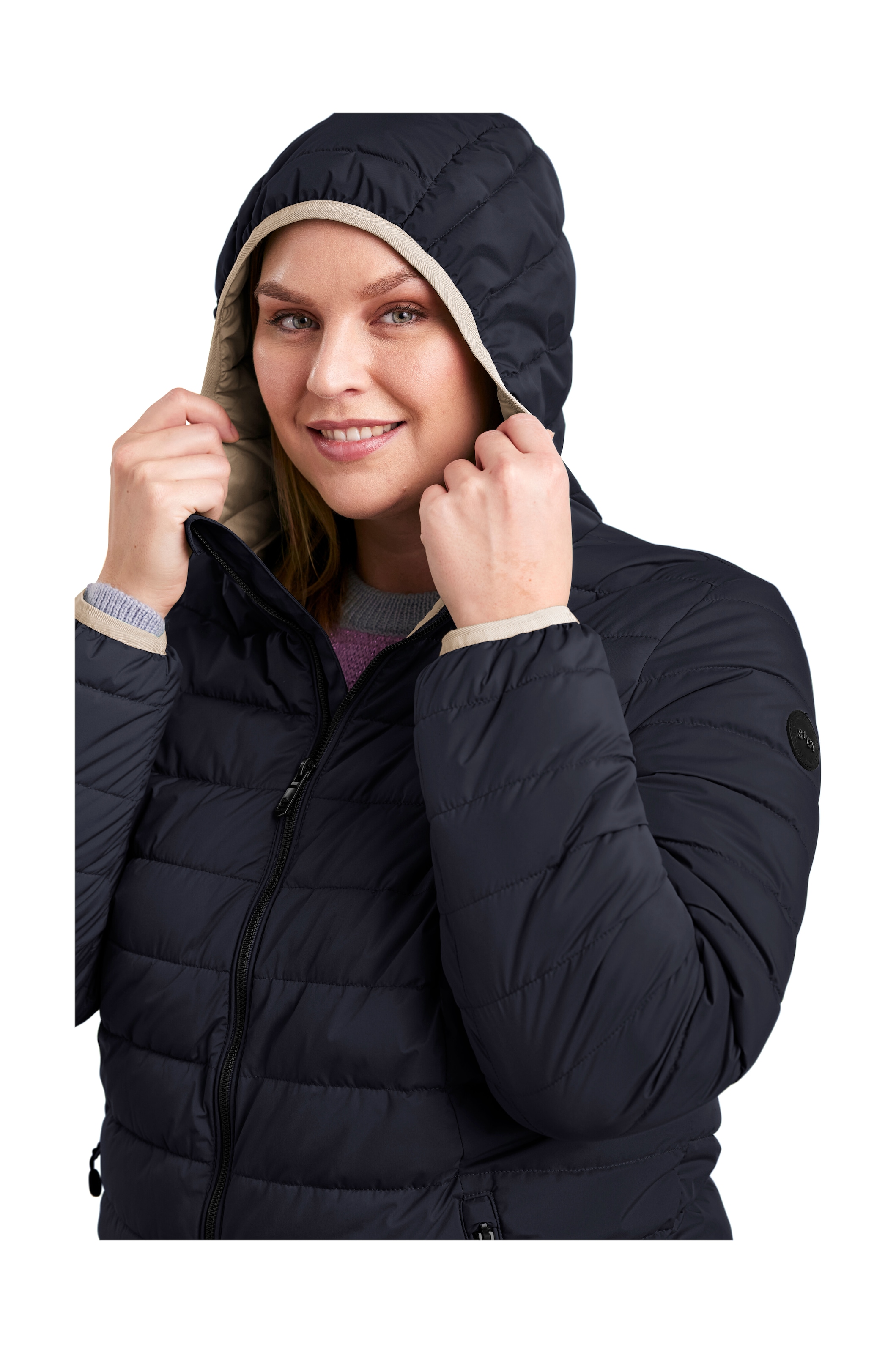 STOY Steppjacke »STS 3 WMN QLTD JCKT«, atmungsaktive, wasserabweisende Damen Steppjacke in grossen Grössen
