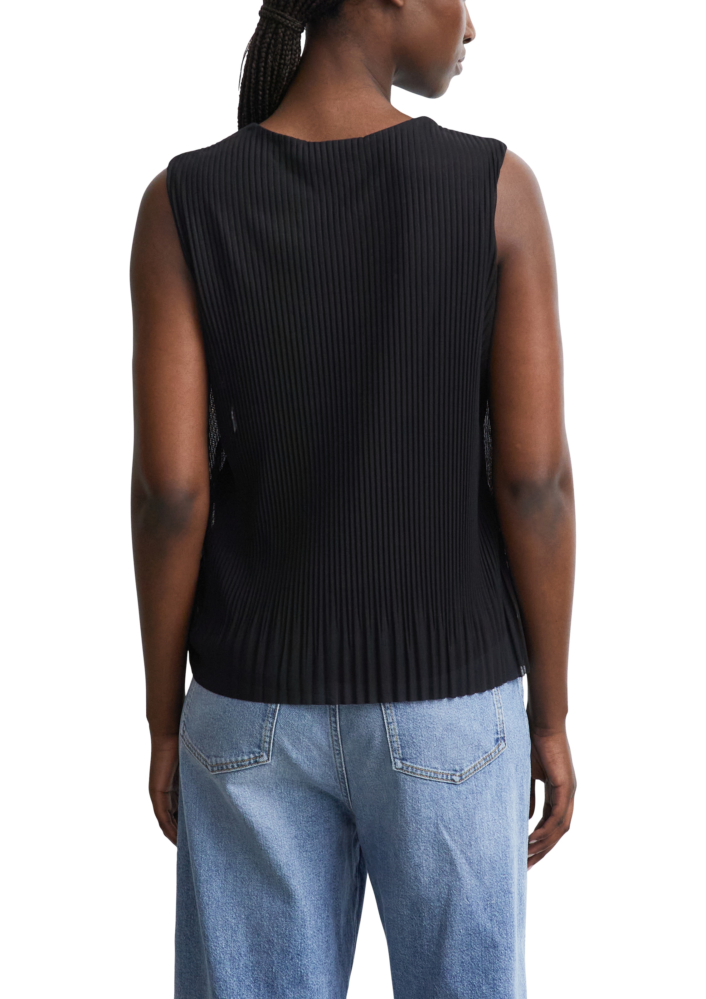 Comma T-shirt top d'été avec structure fine
