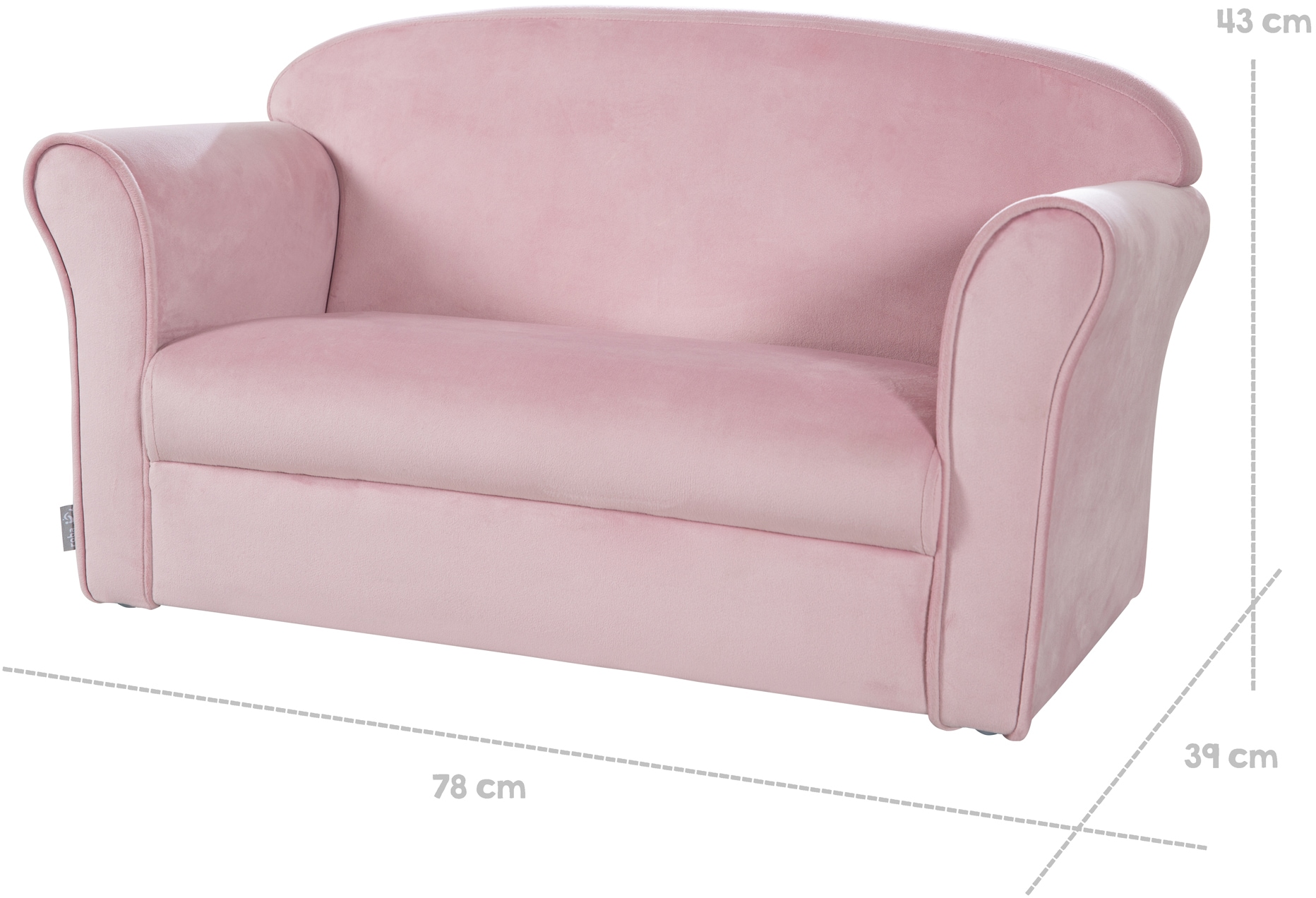 roba® Kindersofa »Lil Sofa« mit Armlehne