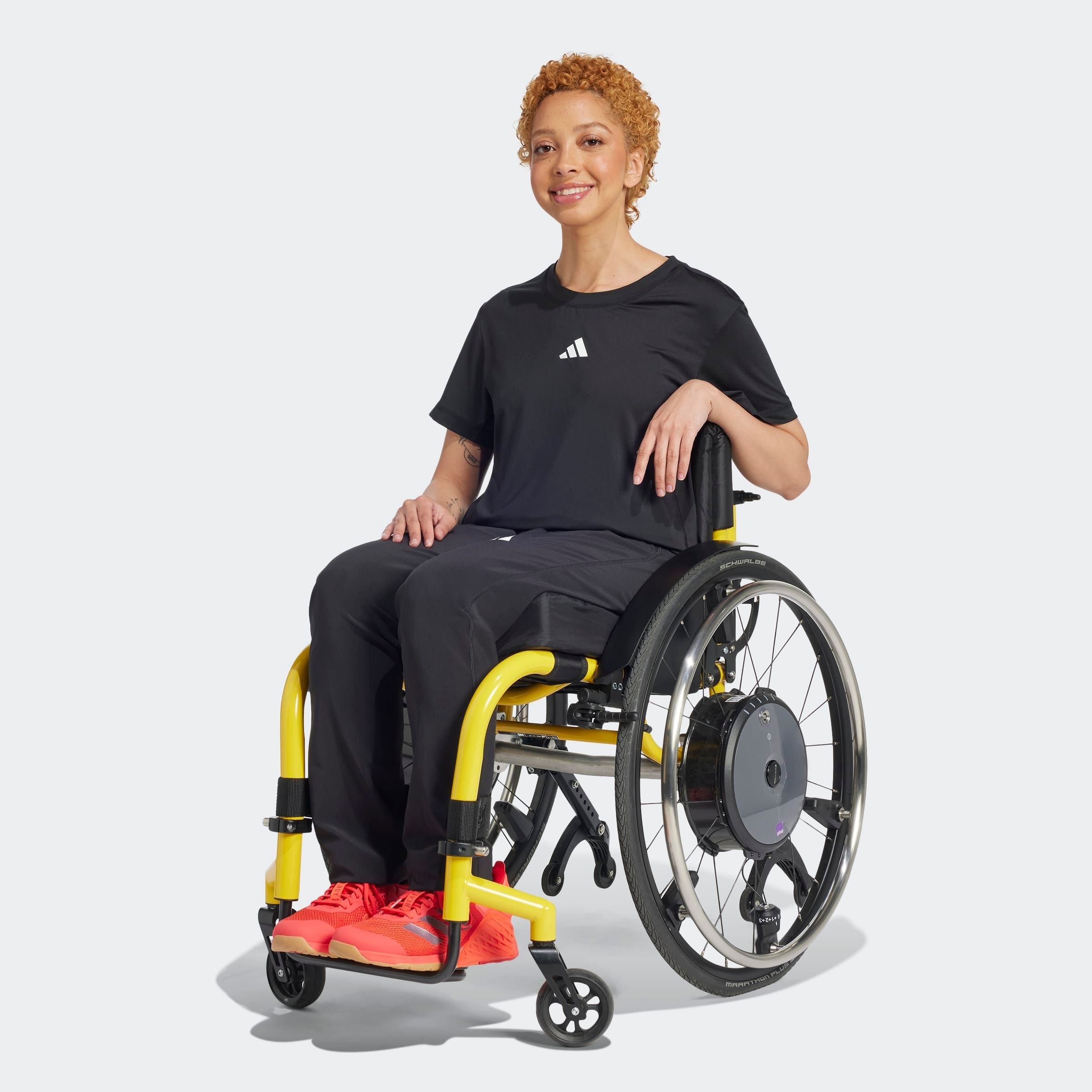 Image of adidas Performance Sporthose "TRAINING ADAPTIVE WORKOUT" Trainingshose für Rollstuhlsportler innen