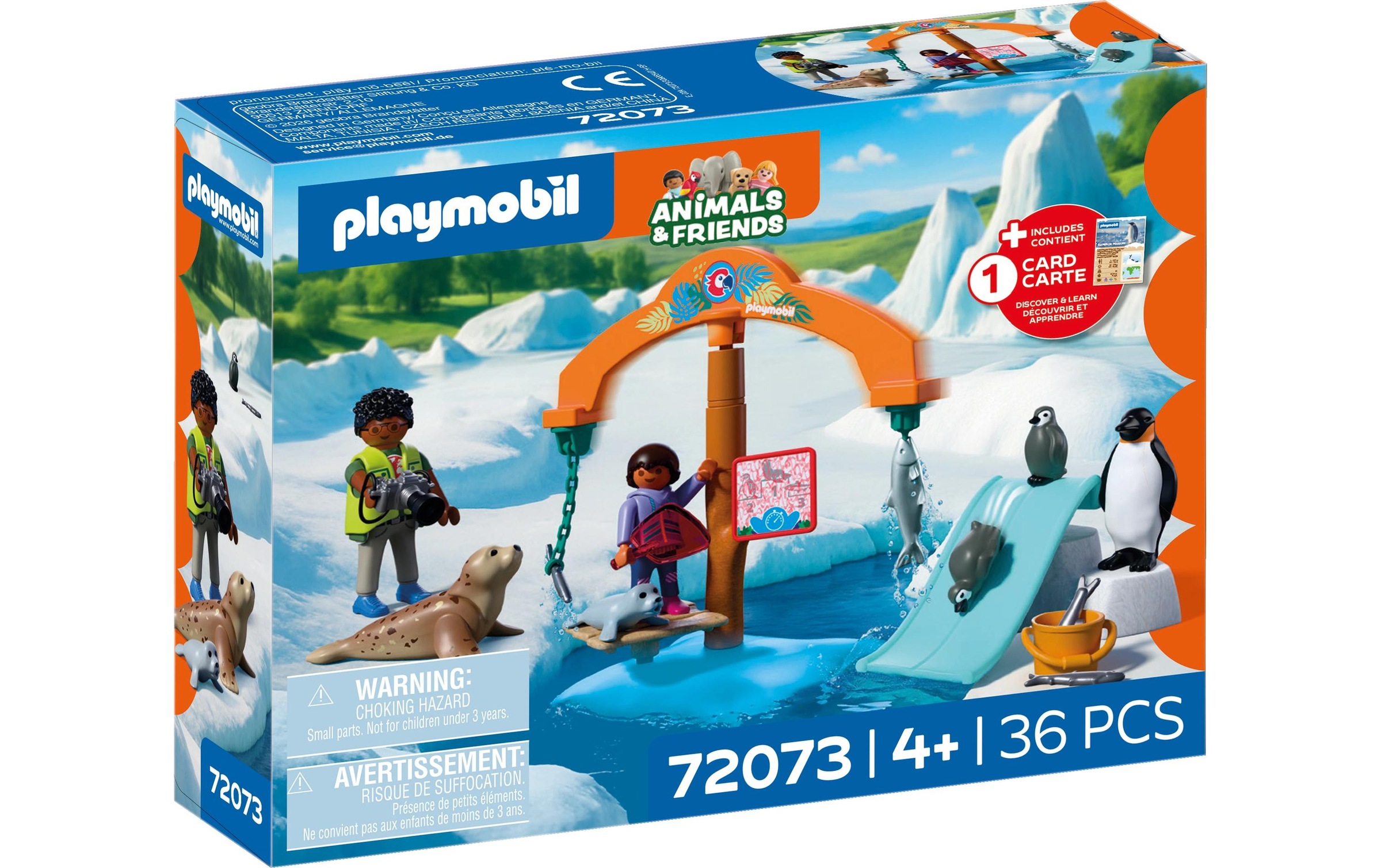 Playmobil® Jeu de construction »Zoo: Eis-Expedition (72073), Animals & Friends«
