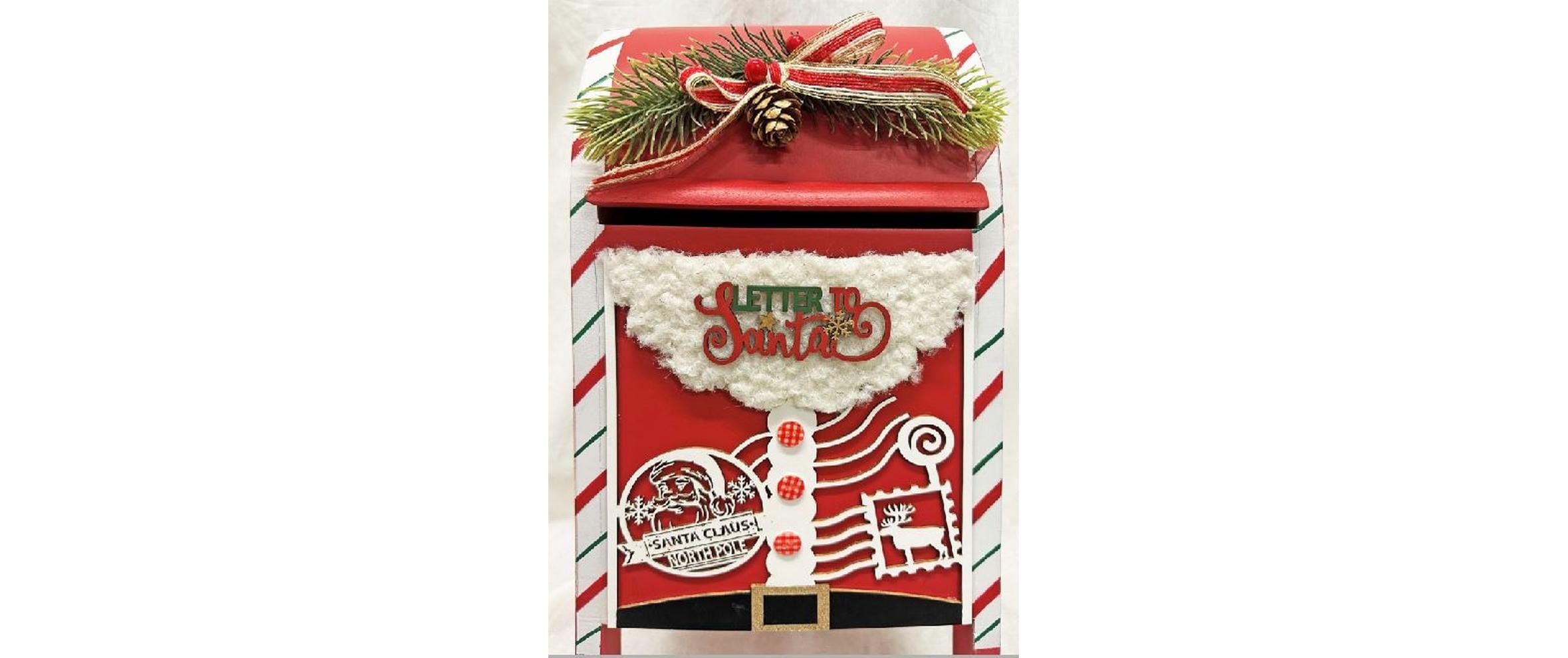 Dameco Figurine de Noël »Deko Briefkasten Santa«