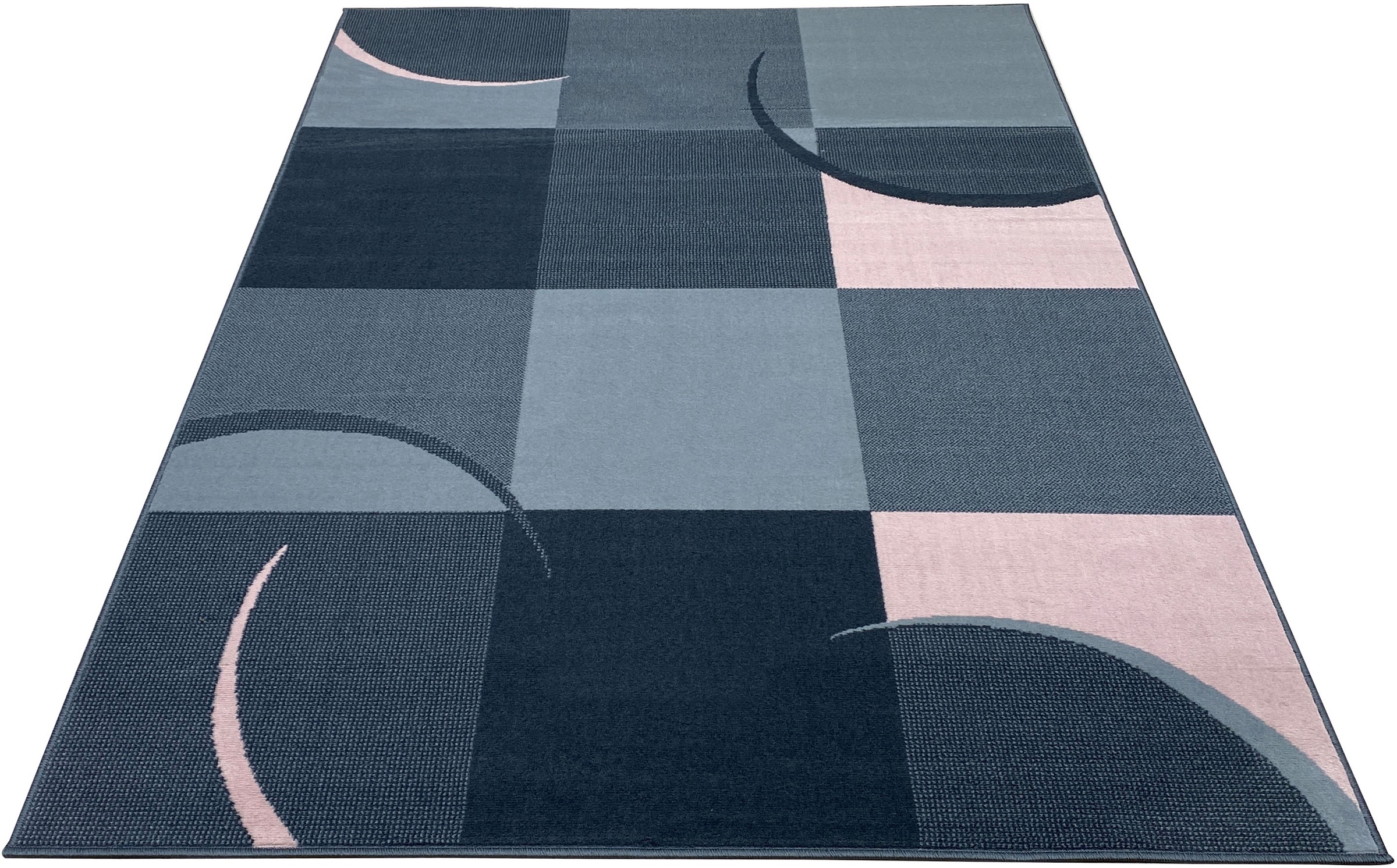 Image of my home Teppich »Dylan«, rechteckig, 7 mm Höhe, weiche Haptik, Wohnzimmer bei Ackermann Versand Schweiz
