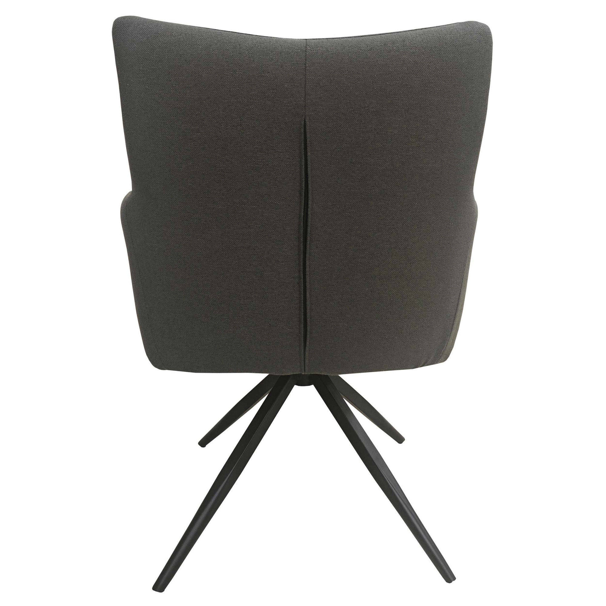GOODproduct Esszimmerstuhl »Chiani« () 2 Stk.180° Auto Rückkehr, gepolsterte Rückenlehne, Armlehne und Sitzfläche