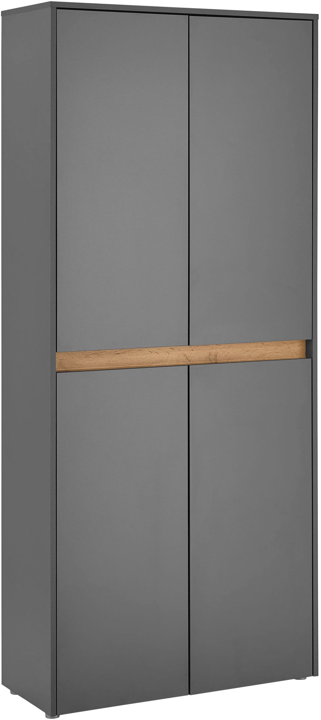 Home affaire Schuhschrank »City/Giron, modernes Schuhregal, Schrank für 32 Schuhe, Schuhkommode« acht Schuhfächer, viel Stauraum, 93 cm breit