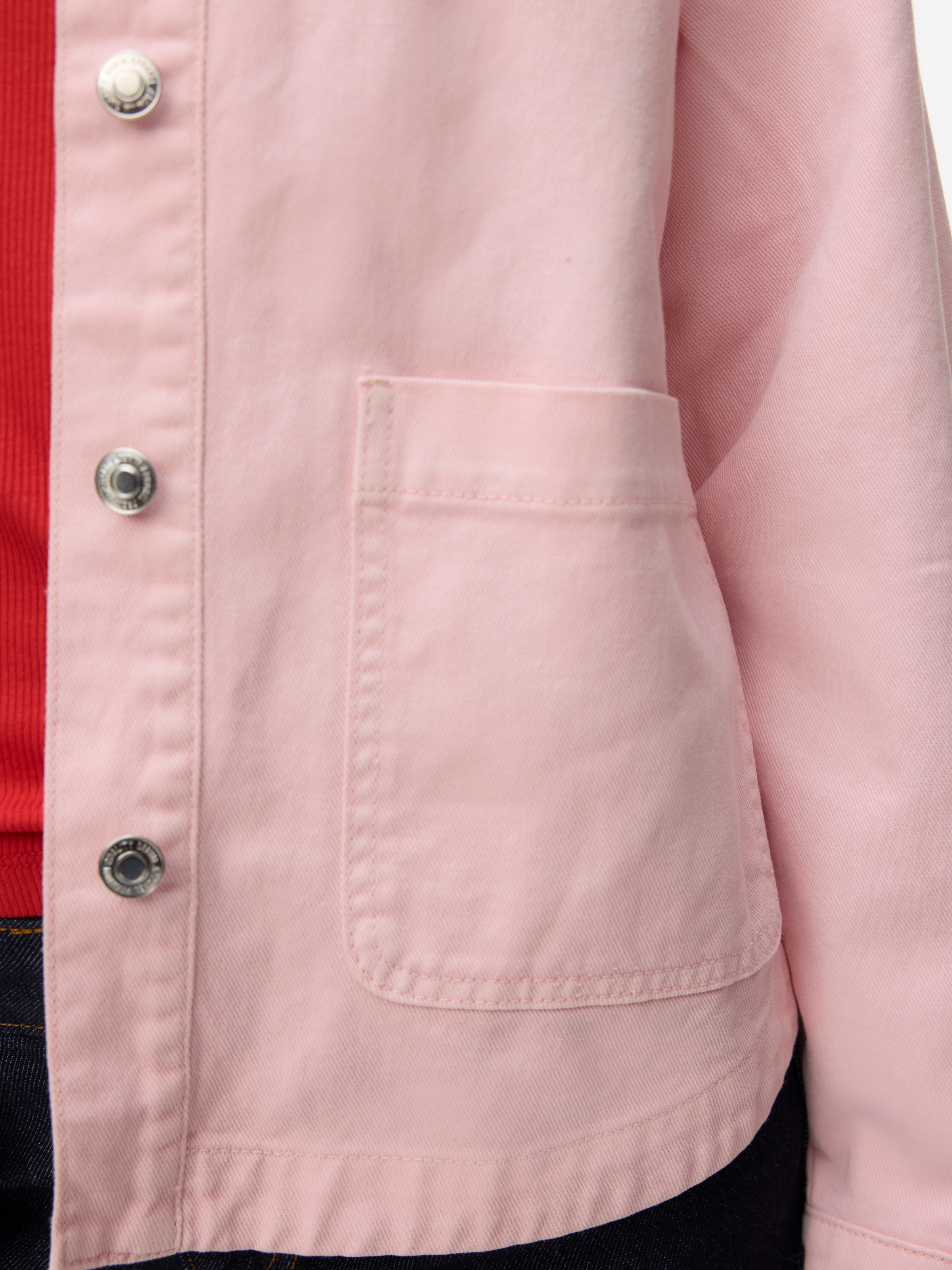Vero Moda Jeansjacke »VMJAMIE LS DENIM SHACKET MIX NOOS« Baumwollmischung