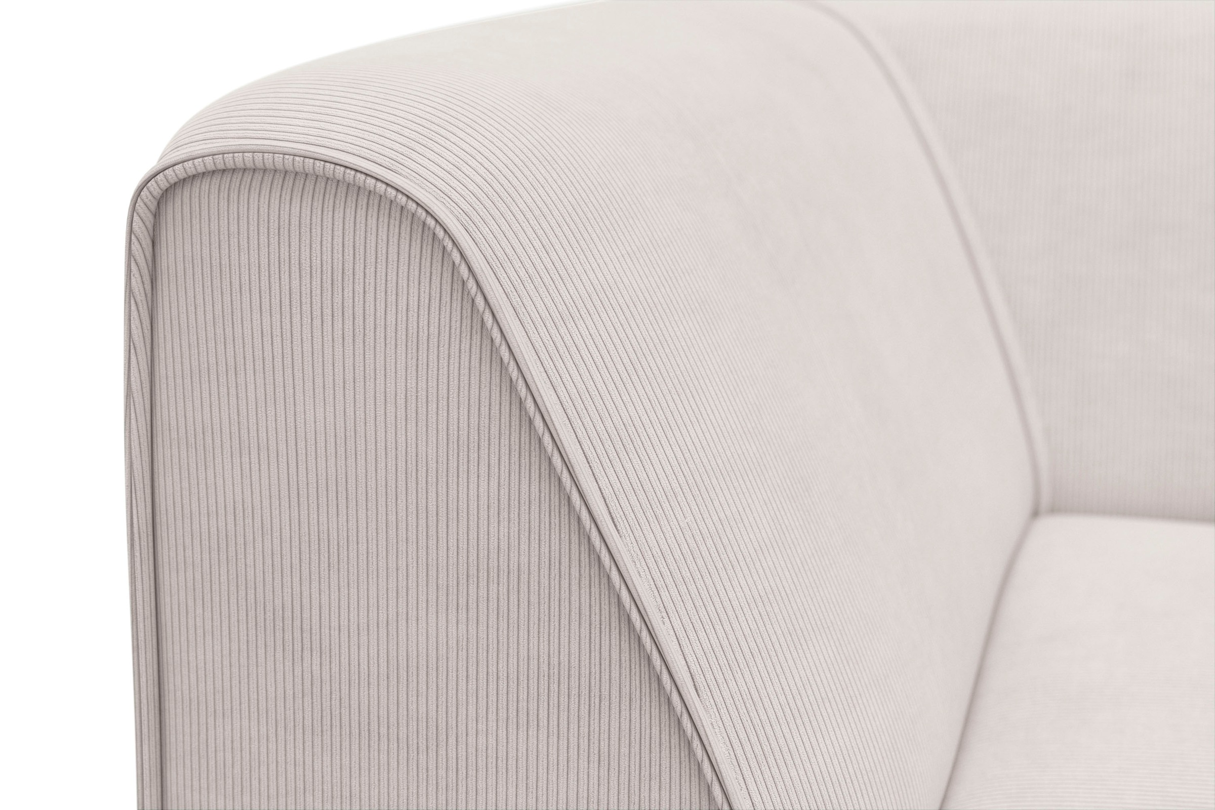 RAUM.ID Sofa-Eckelement »Merid, Sofaelement, Masse B/T/H: 97/97/46 cm«, als Modul oder separat verwendbar, für individuelle Zusammenstellung