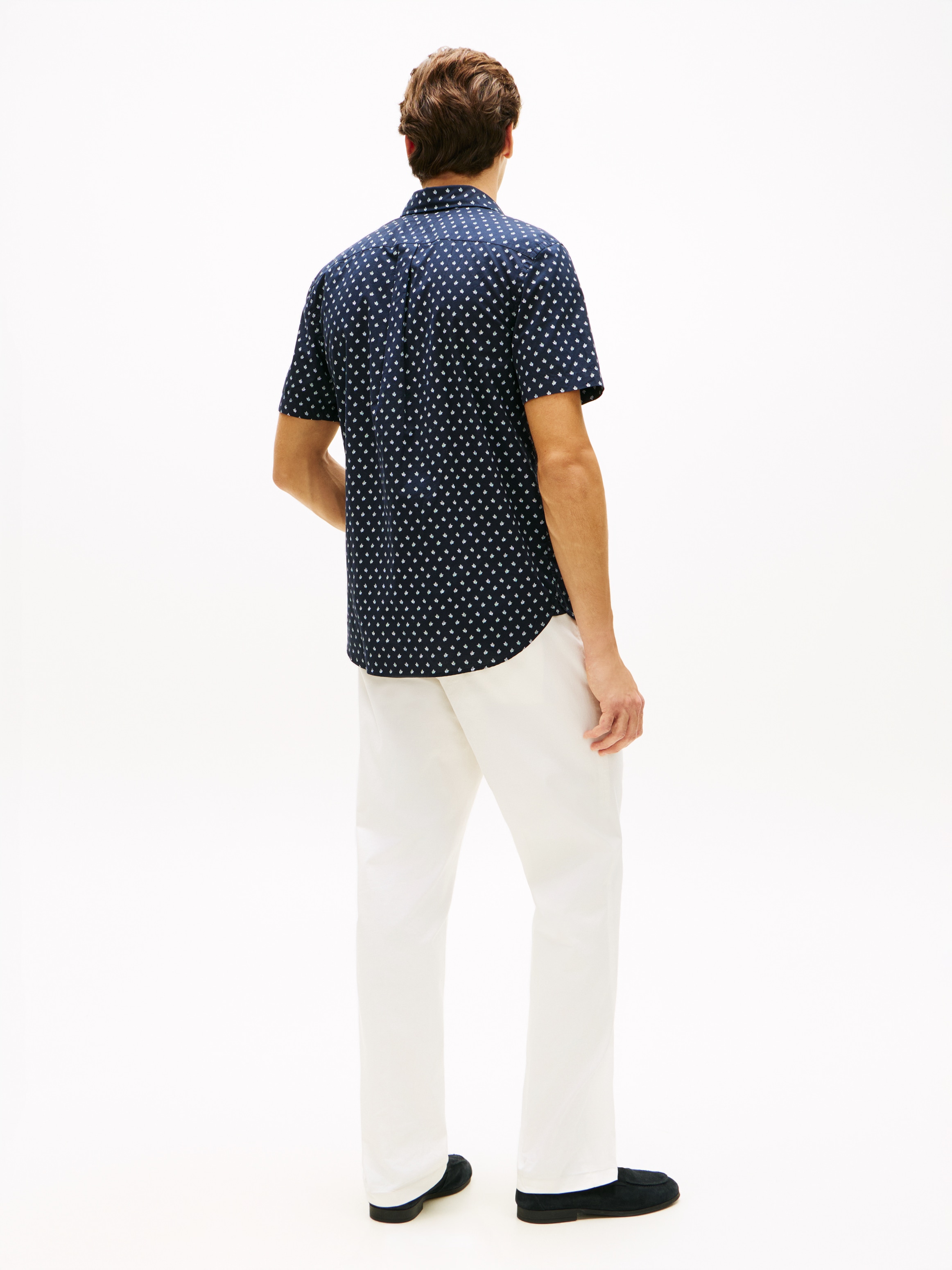 Tommy Hilfiger Chemise à manches courtes »FLEX POPLIN PRINT Regular Fit«