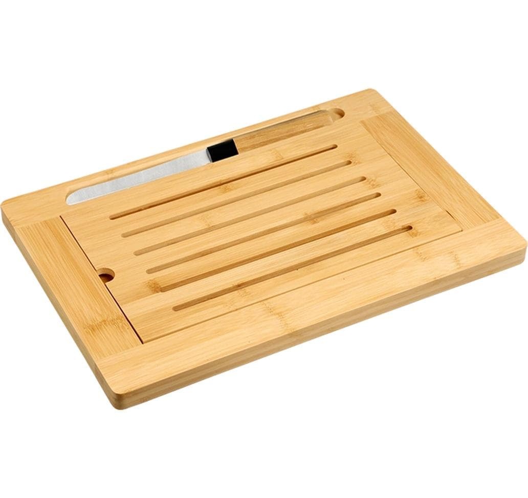 Image of KESPER Brotschneidebrett "Brotschneidebrett inkl. Krümelfach" inkl. Brotmesser