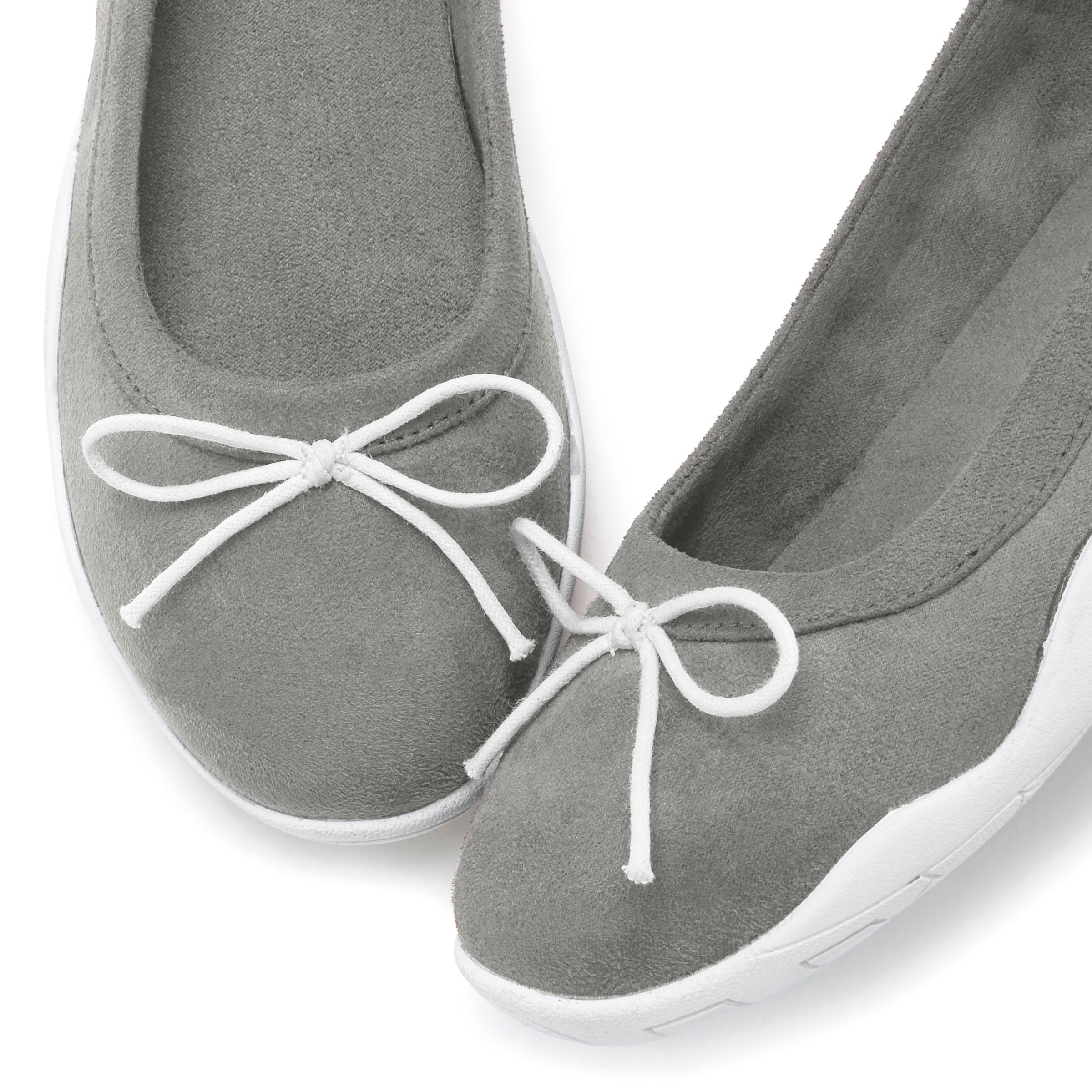 LASCANA Ballerina, leichter Freizeitschuh,Sneaker,Slipper,Halbschuh, flache Sohle VEGAN