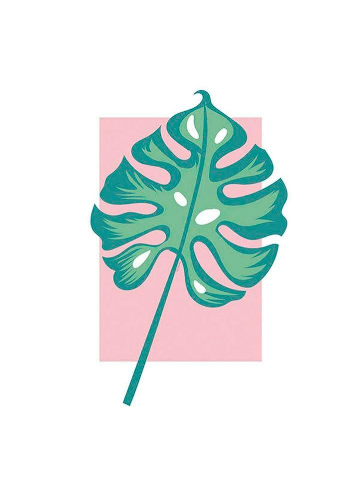 Image of Komar Poster »Minnie Mouse Leaf«, Disney, Höhe: 70cm bei Ackermann Versand Schweiz