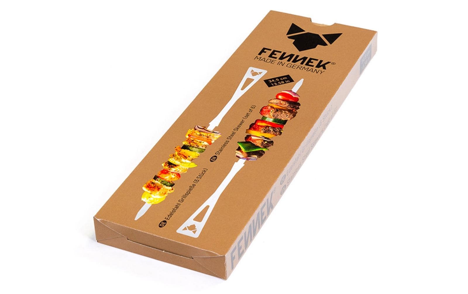 Fennek Grill Grillspiess »Set kurz, 6 Stück«