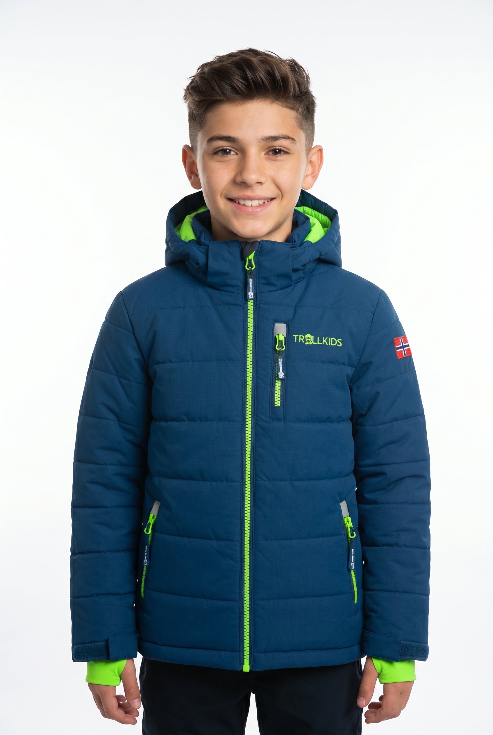 TROLLKIDS Winterjacke »KIDS HEMSEDAL SNOW JACKET XT« mit Kapuze Winterjacke