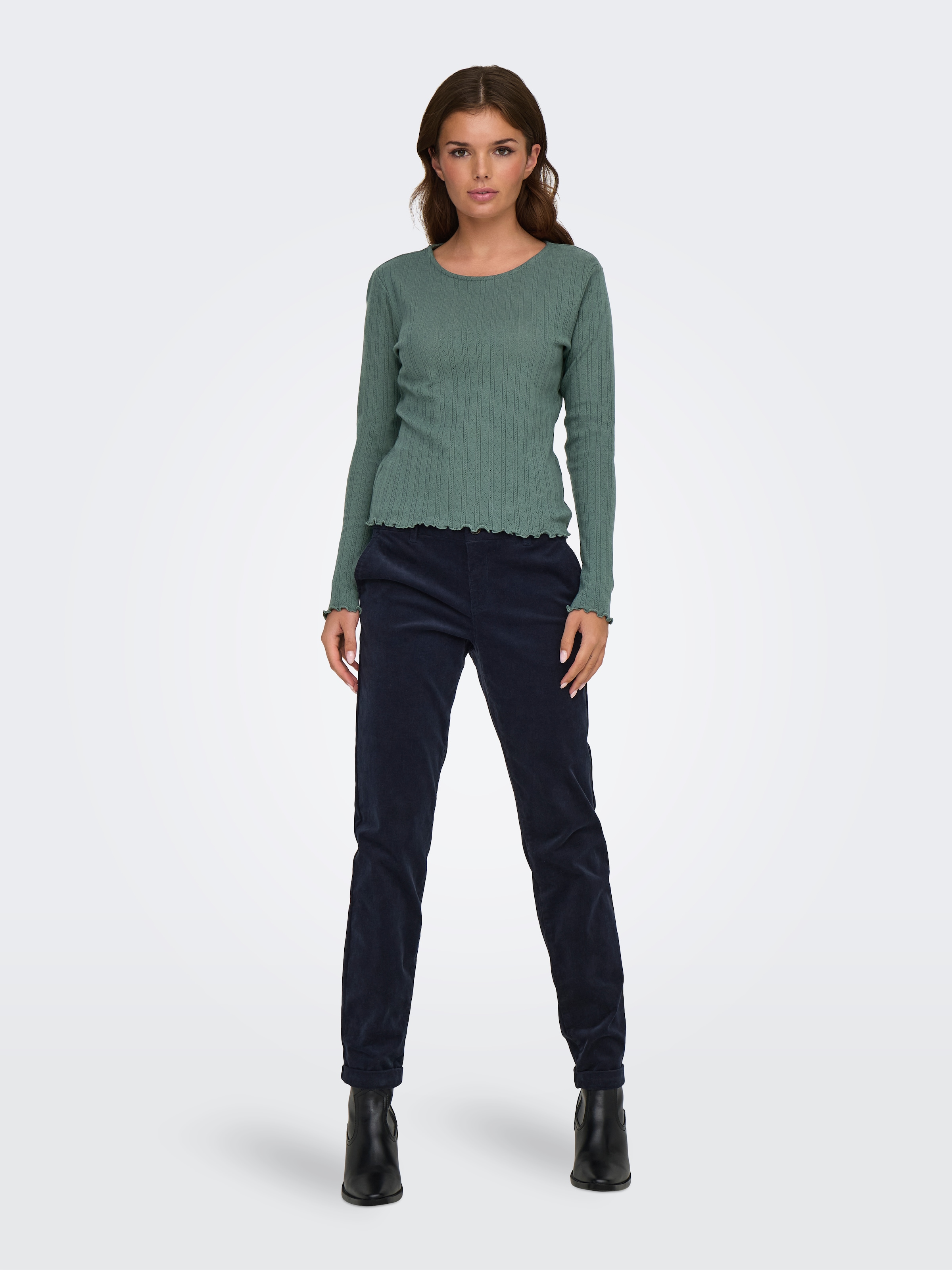 ONLY Langarmshirt »ONLCARLOTTA L/S TOP NOOS JRS«