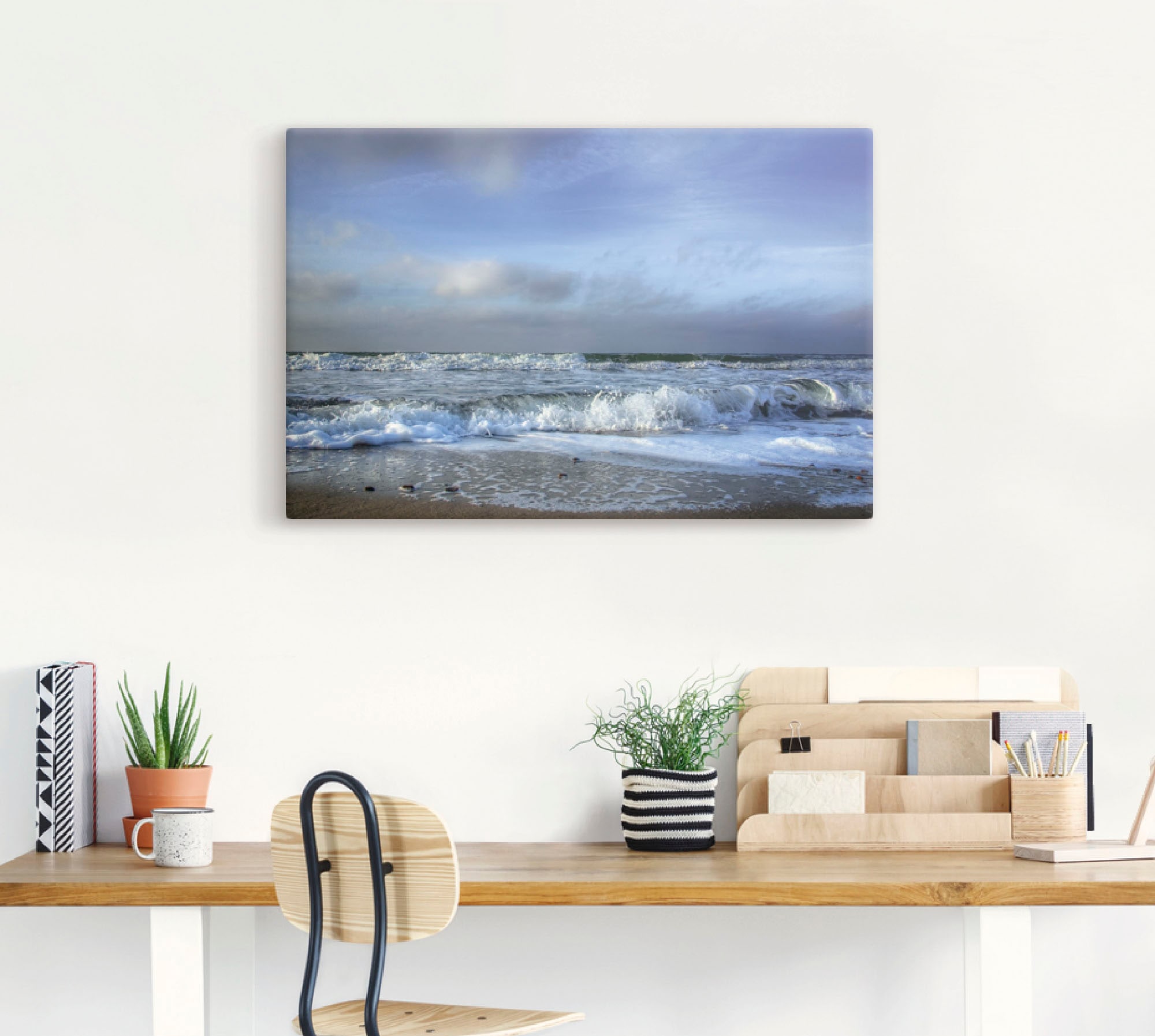 Artland Wandbild »Ostsee«, Strand, (1 St.), als Leinwandbild, Poster in verschied. Grössen