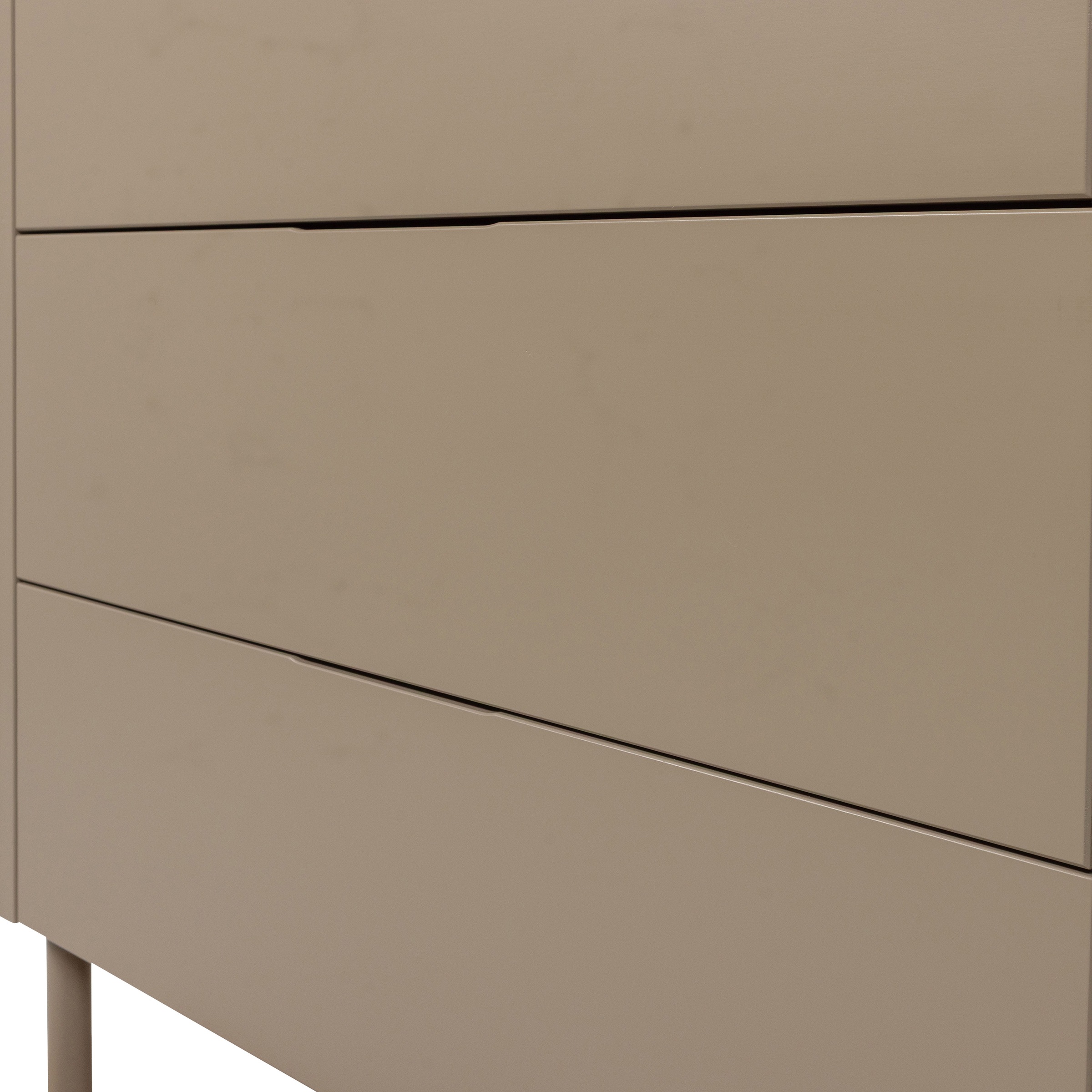 WOOOD Sideboard »Gunnar FSC®-Mix Massivkiefer mit Dämpfung Funktion, 94 x 52 x 93 cm« Abgerundete Ecken, Tragkraft 15 kg pro Schublade, einfach zu montieren