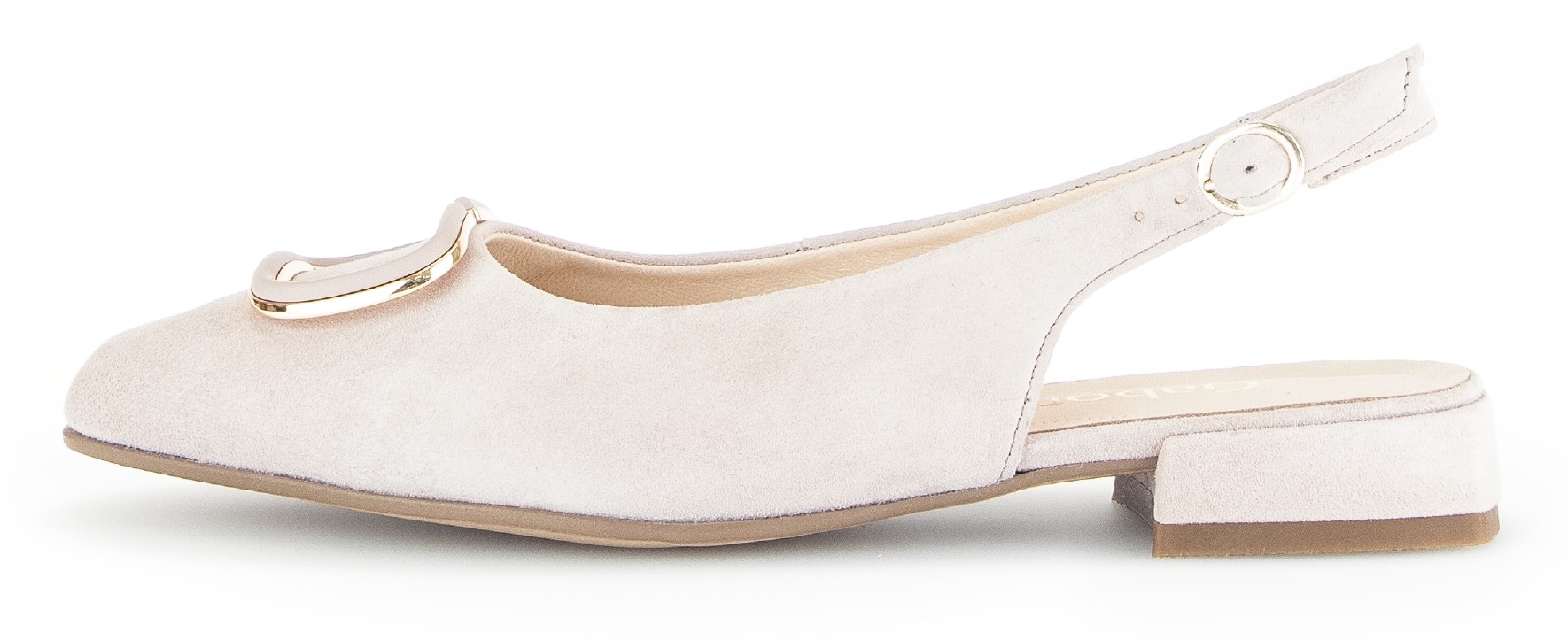 Gabor Slingpumps »FLORENZ«, Abendschuh, Sommerschuh, Blockabsatz, in bequemer Weite G = weit