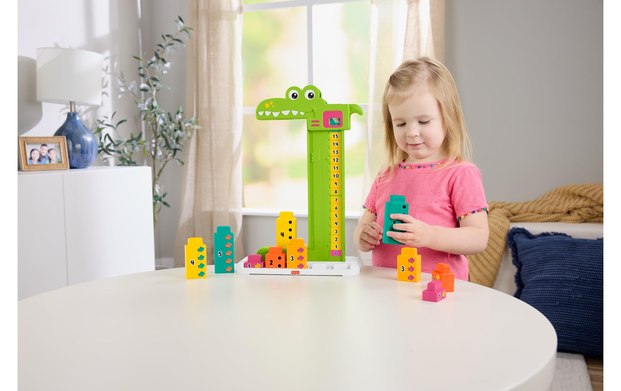 Fisher-Price® Stapelspielzeug »Mein Zahlen-Krokodil«