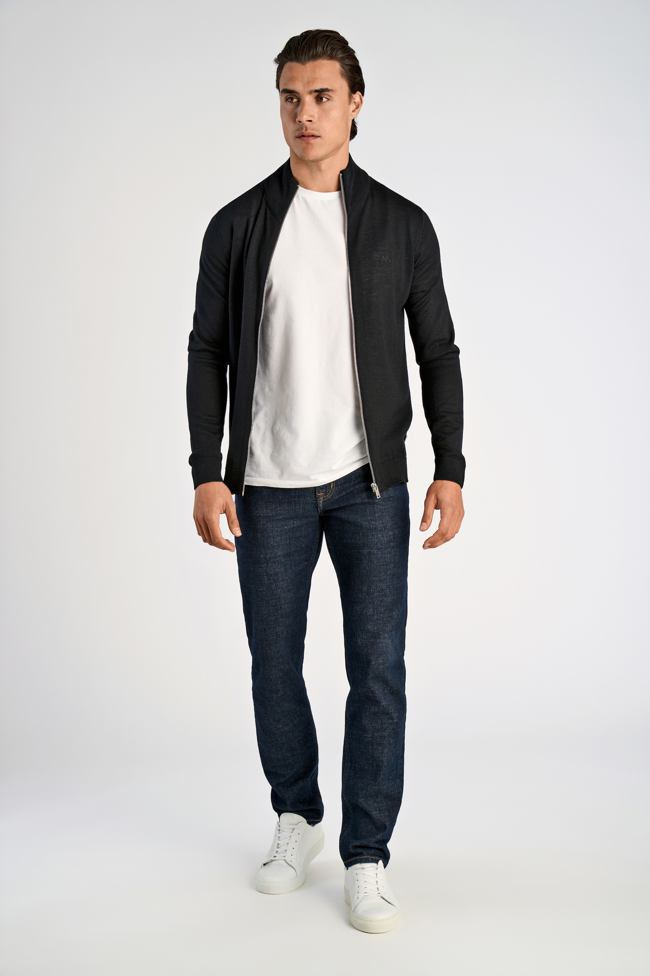 LINDBERGH Veste en tricot mit Stehkragen