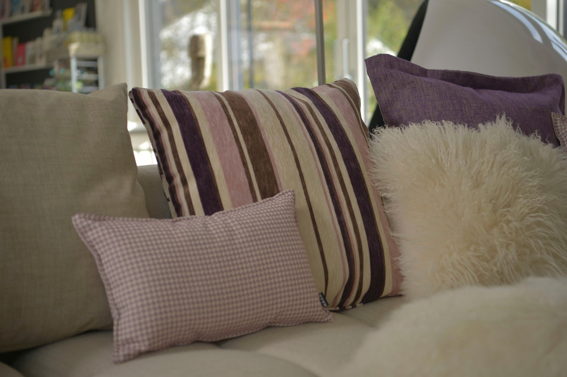 H.O.C.K. Coussin décoratif »Bobetta« Kissenhülle mit Füllung, 1 Stück